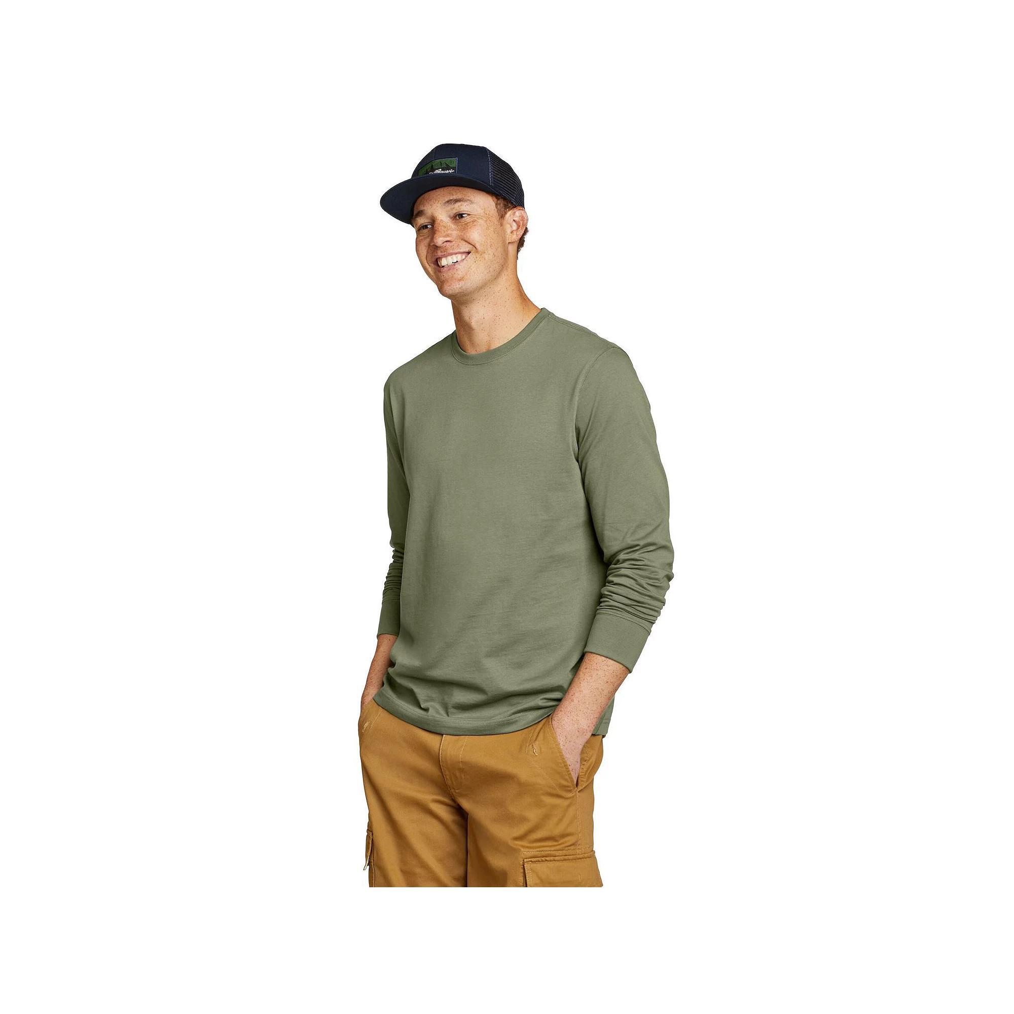 Men's Eddie Bauer Legend Wash Long Sleeve Tee, Size: Medium, Spring Product Image