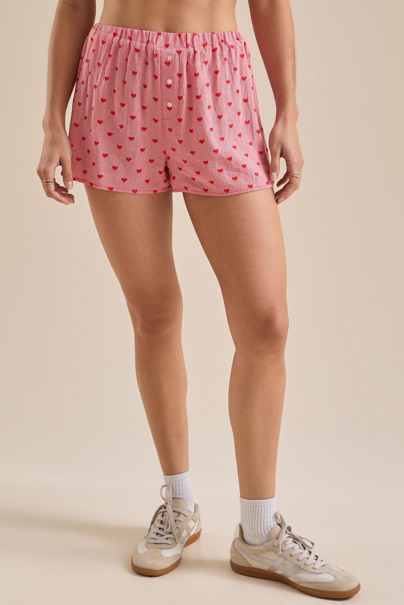 Ellie Heart Boxer Shorts Product Image