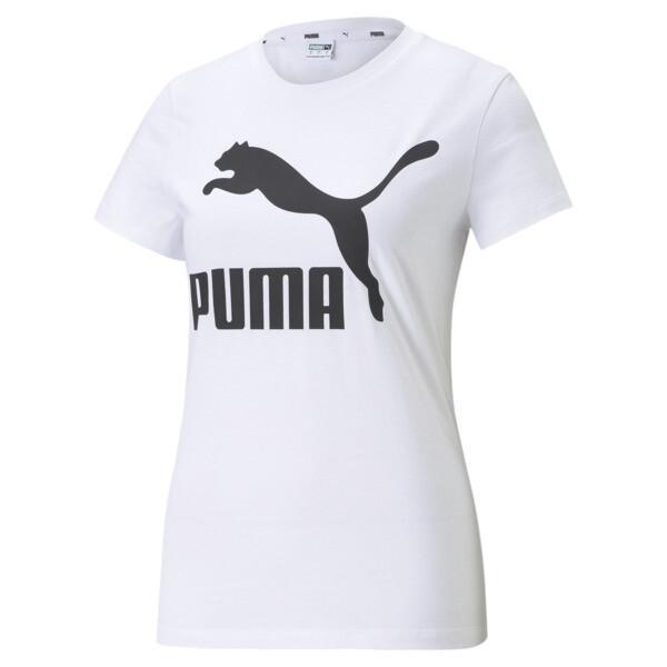 PUMA Classics Logo Womens T-Shirt Product Image