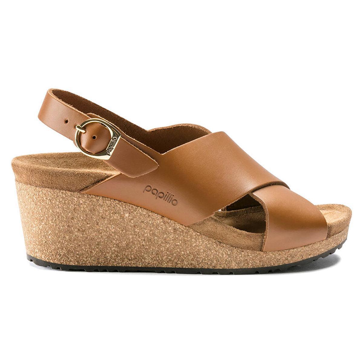 Birkenstock Womens Samira Papillio Natural Leather Sandals Product Image