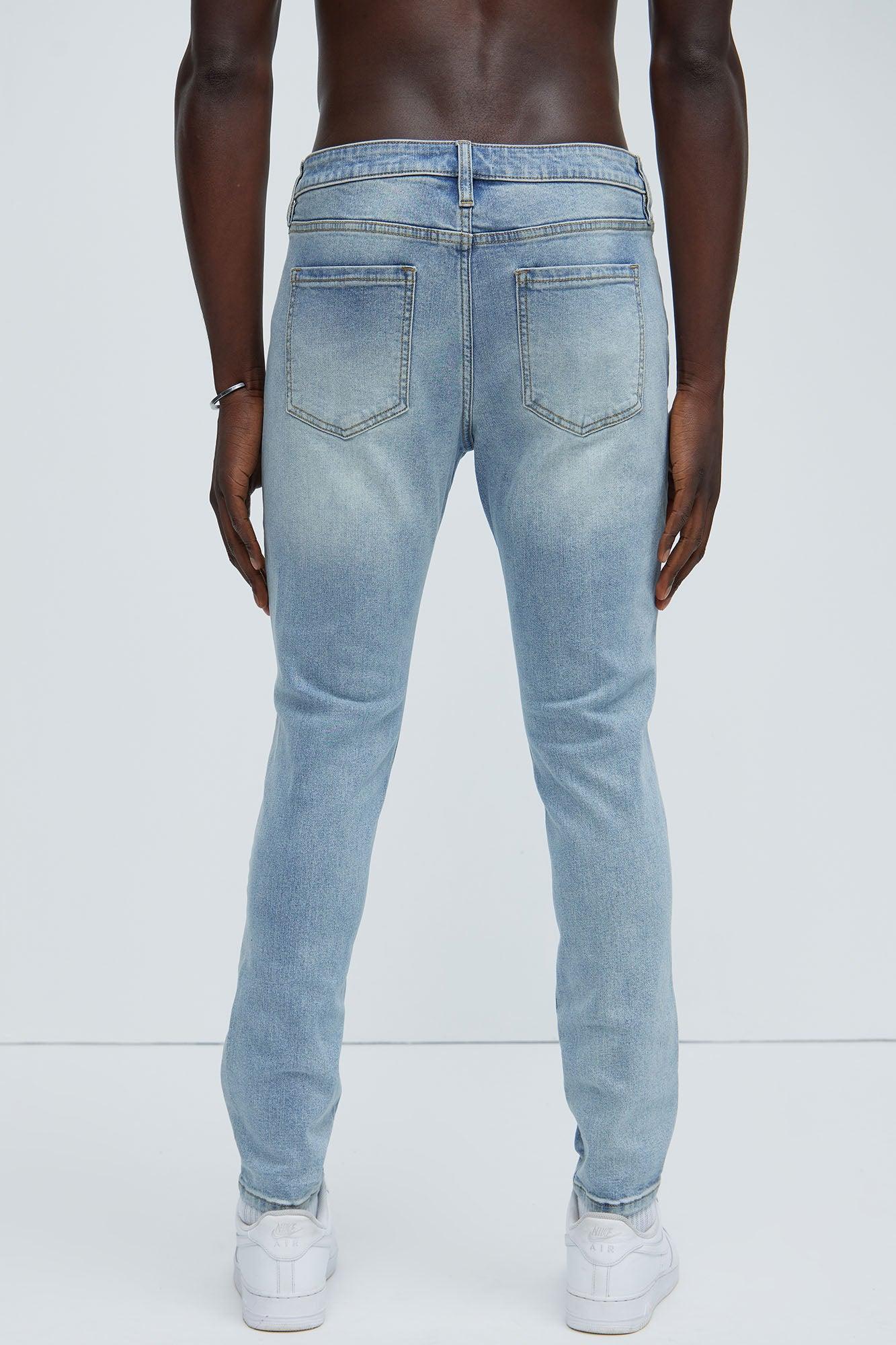 Ain't Got Nothing To Lose Skinny Jeans - Light Wash Product Image