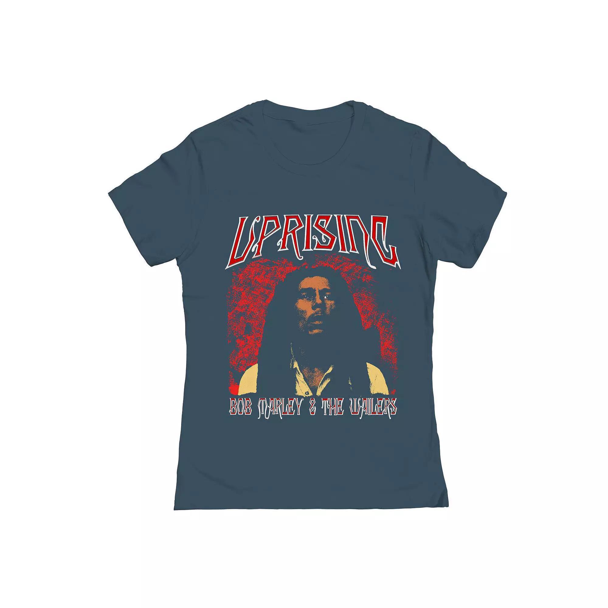 Junior's Bob Marley Uprising Graphic Tee, Women's,  Product Image