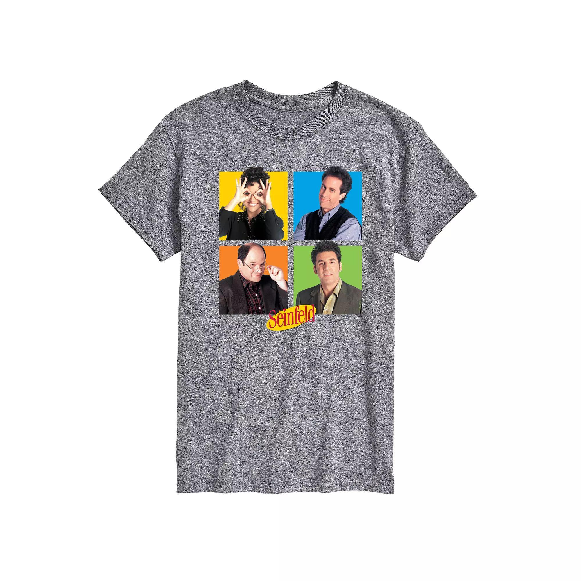 Men's Seinfeld Character Grid Graphic Tee,  Product Image