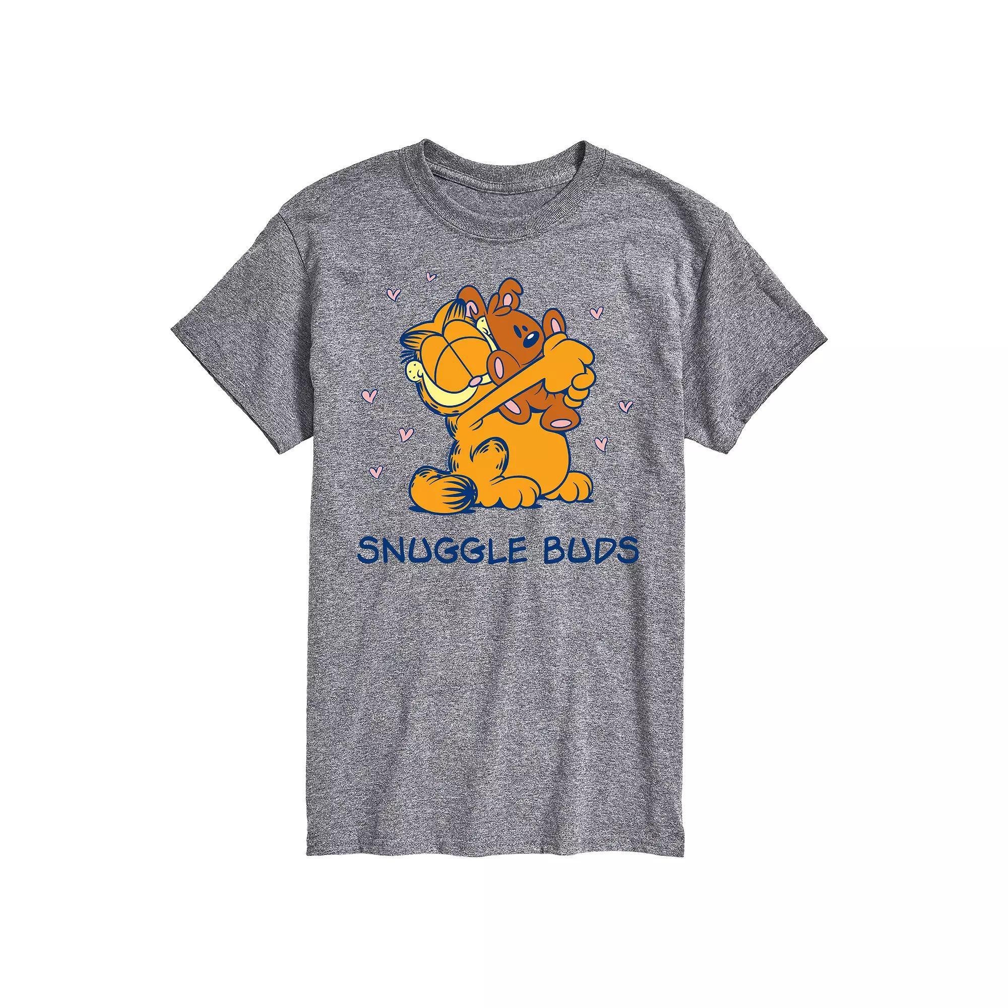 Men's Garfield Snuggle Buds Graphic Tee,  Product Image