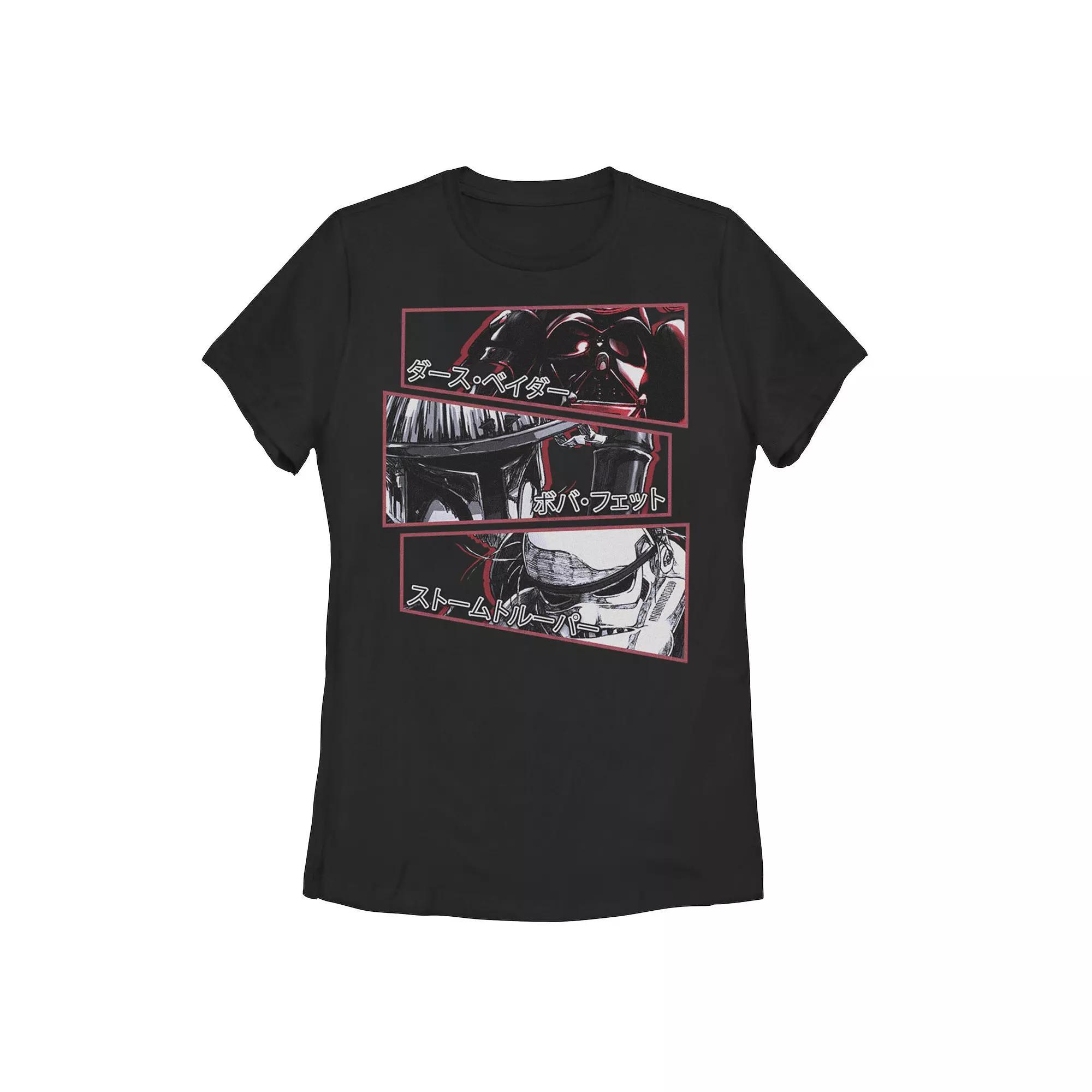 Juniors' Star Wars: Visions Stacked Panel Poster Tee, Women's,  Product Image