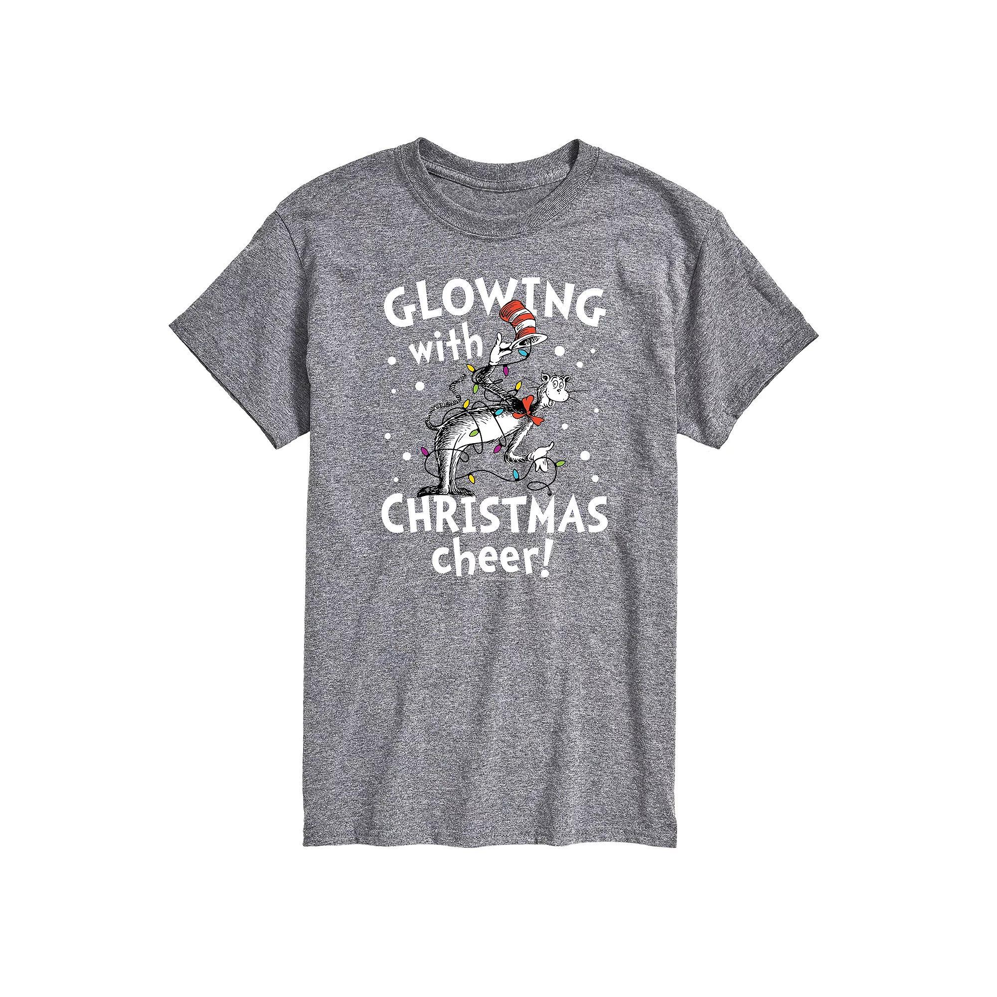 Men's Dr. Seuss Glowing With Christmas Cheer Tee,  Product Image