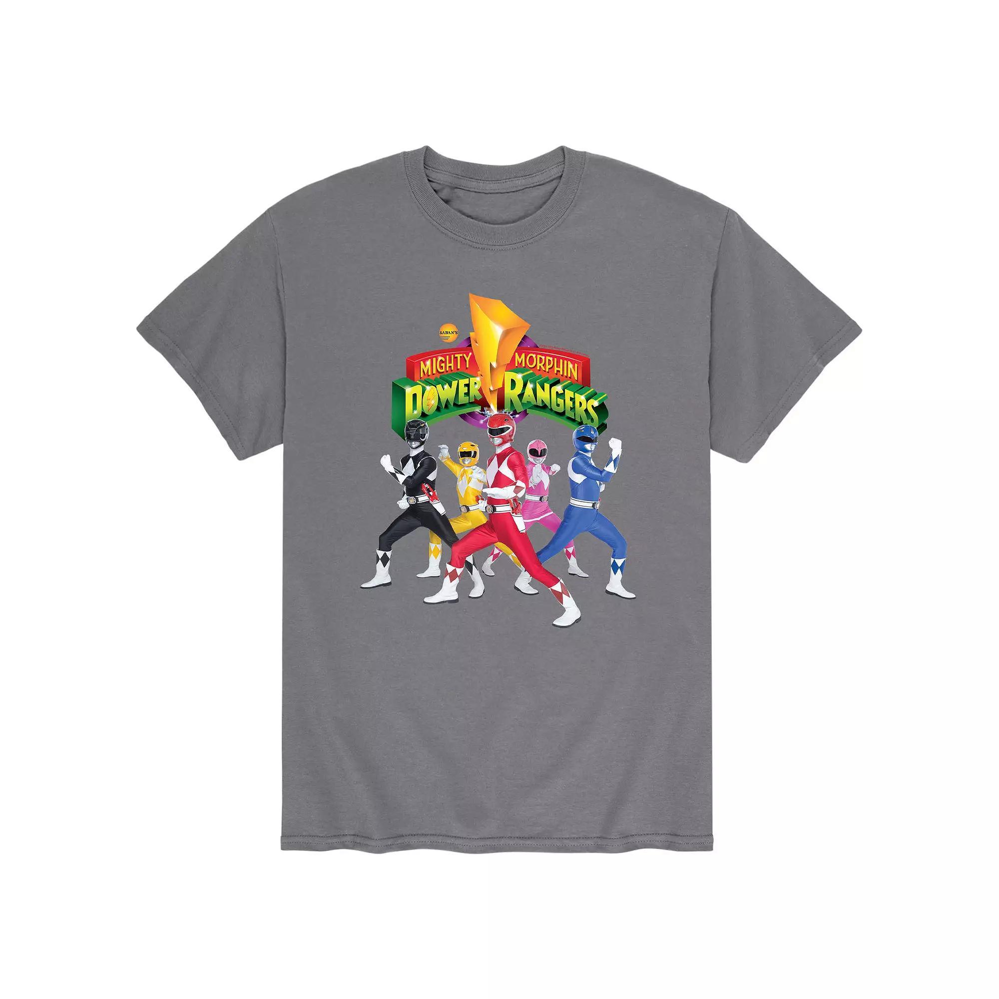Men's Power Rangers Retro Rangers Tee,  Product Image