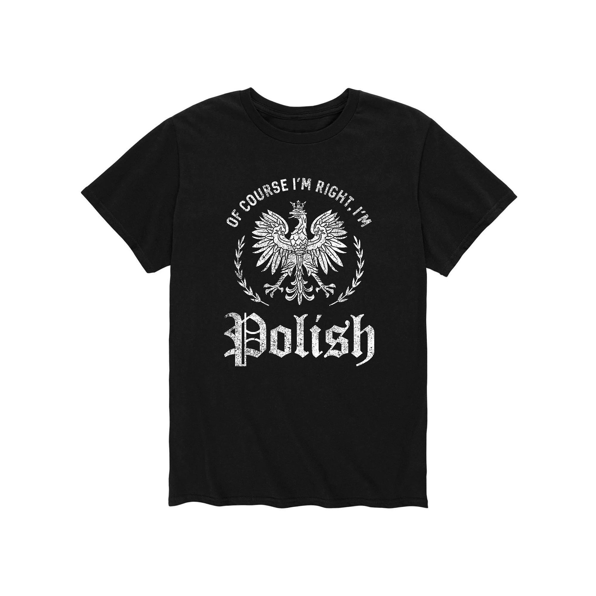 Men's I'm Polish Tee,  Product Image