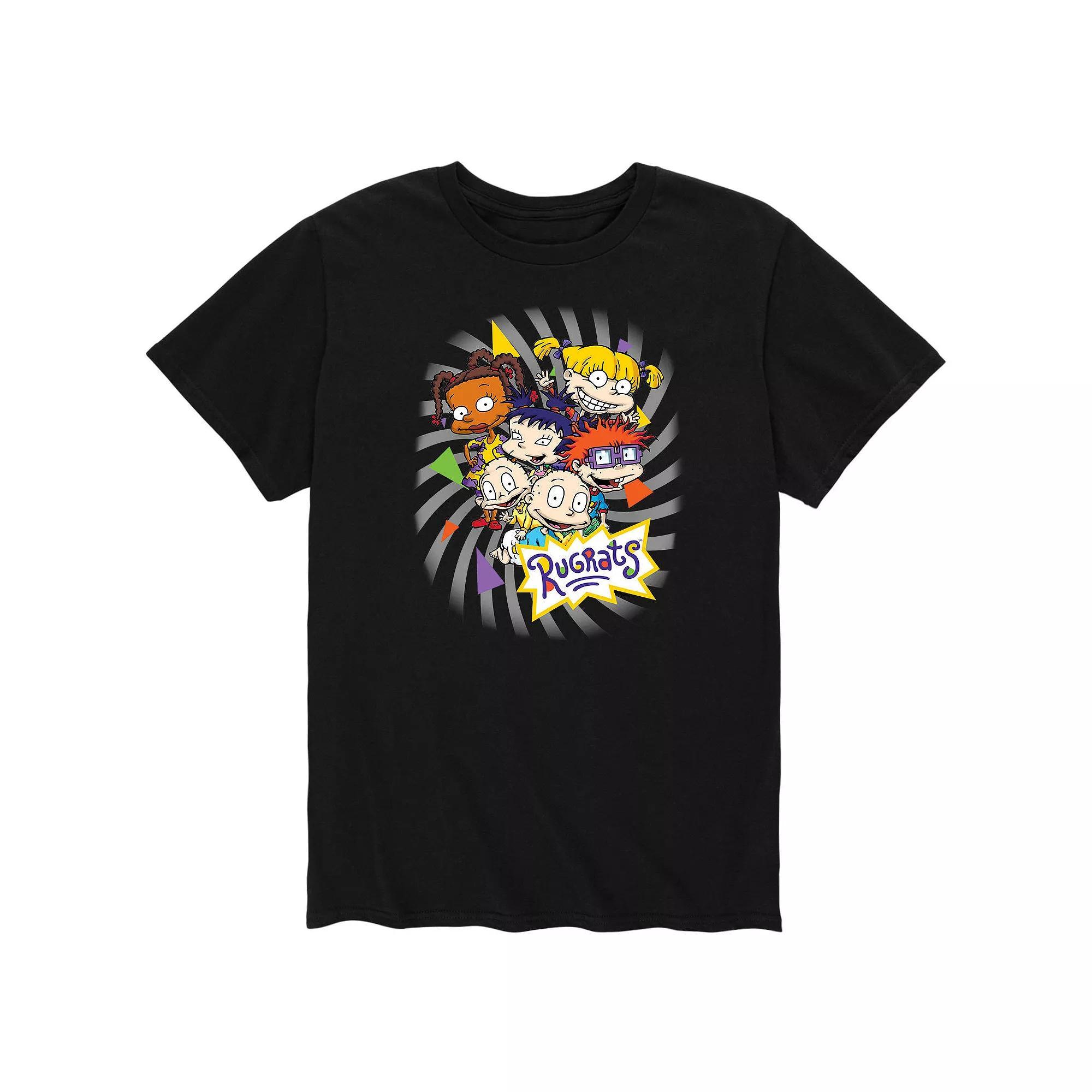 Men's Rugrats Breakout Tee, Size: XL, Black Product Image