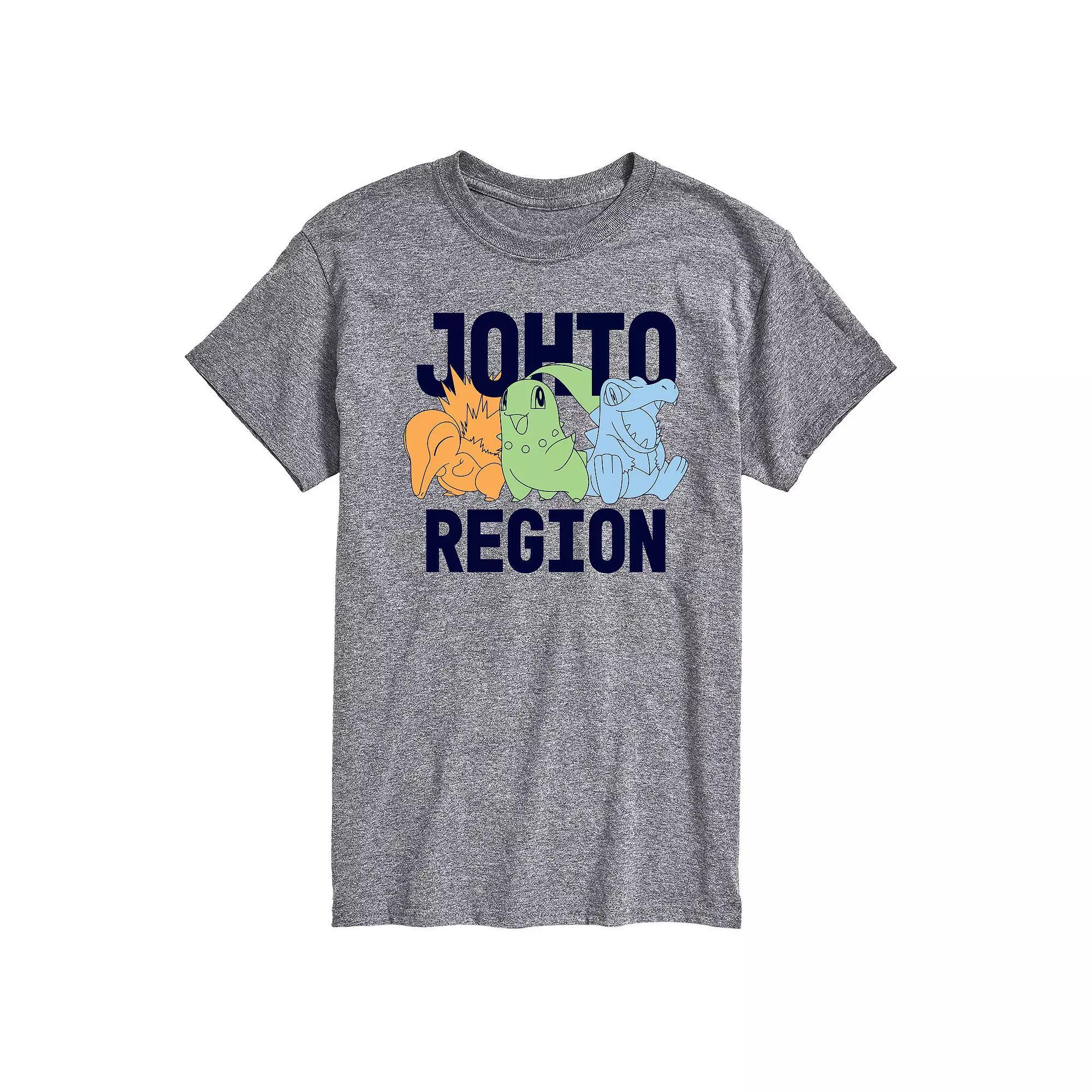 Men's Pokemon Johto Graphic Tee,  Product Image