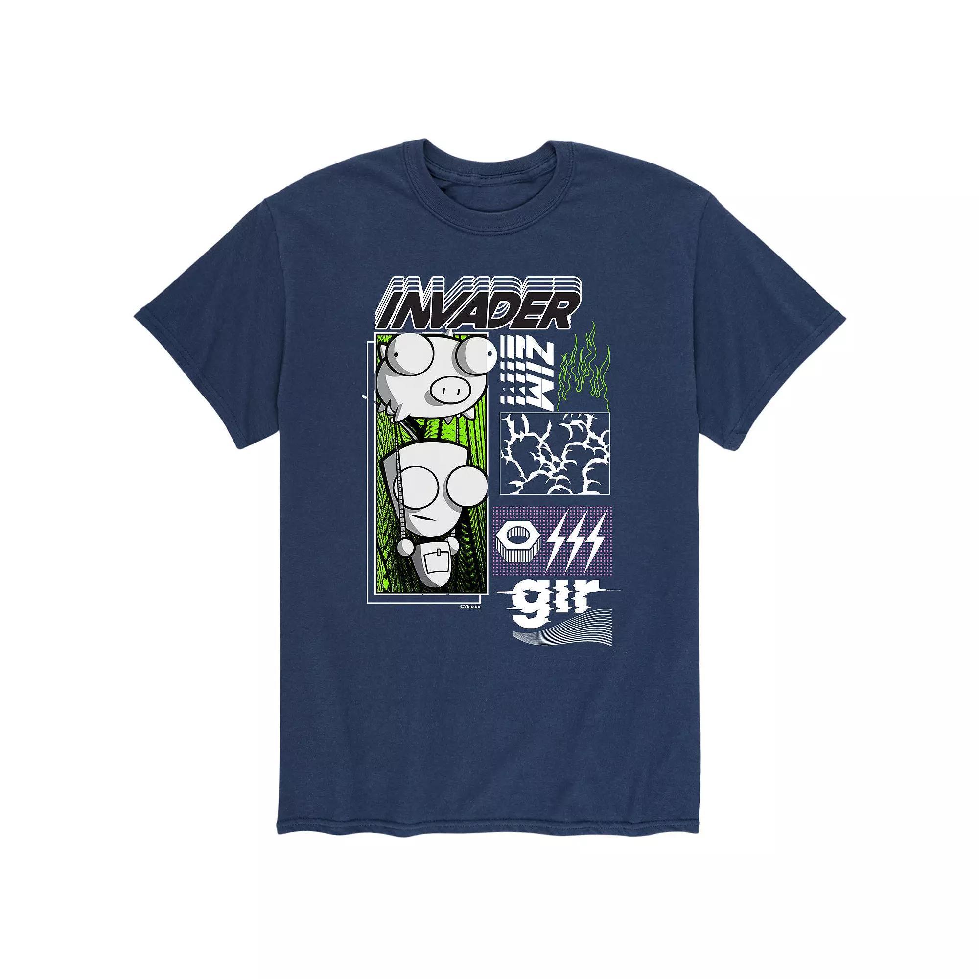 Men's Invader Zim Lighting Bolt Tee,  Product Image