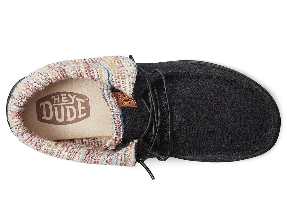 Hey Dude Kids Wendy Fold Felted Cozy (Little Kid/Big Kid) Women's Shoes Product Image