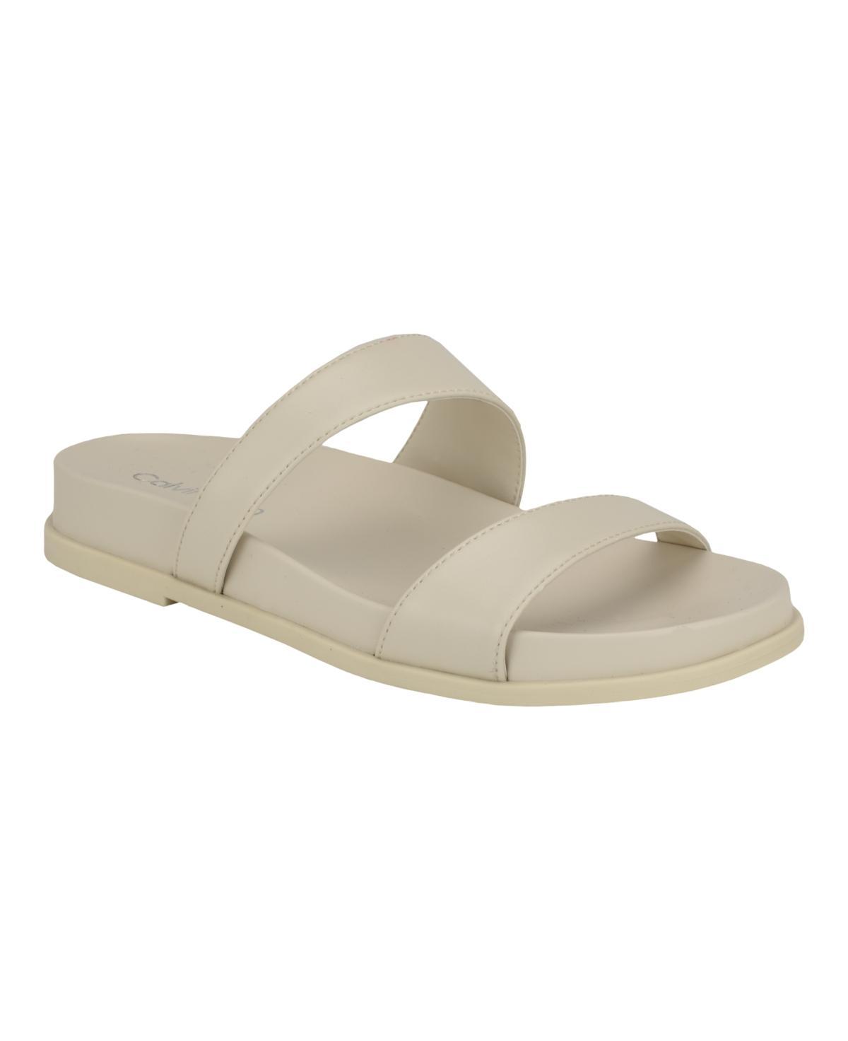 Calvin Klein Womens Womens Explore Sandal - Brown - 9 Product Image