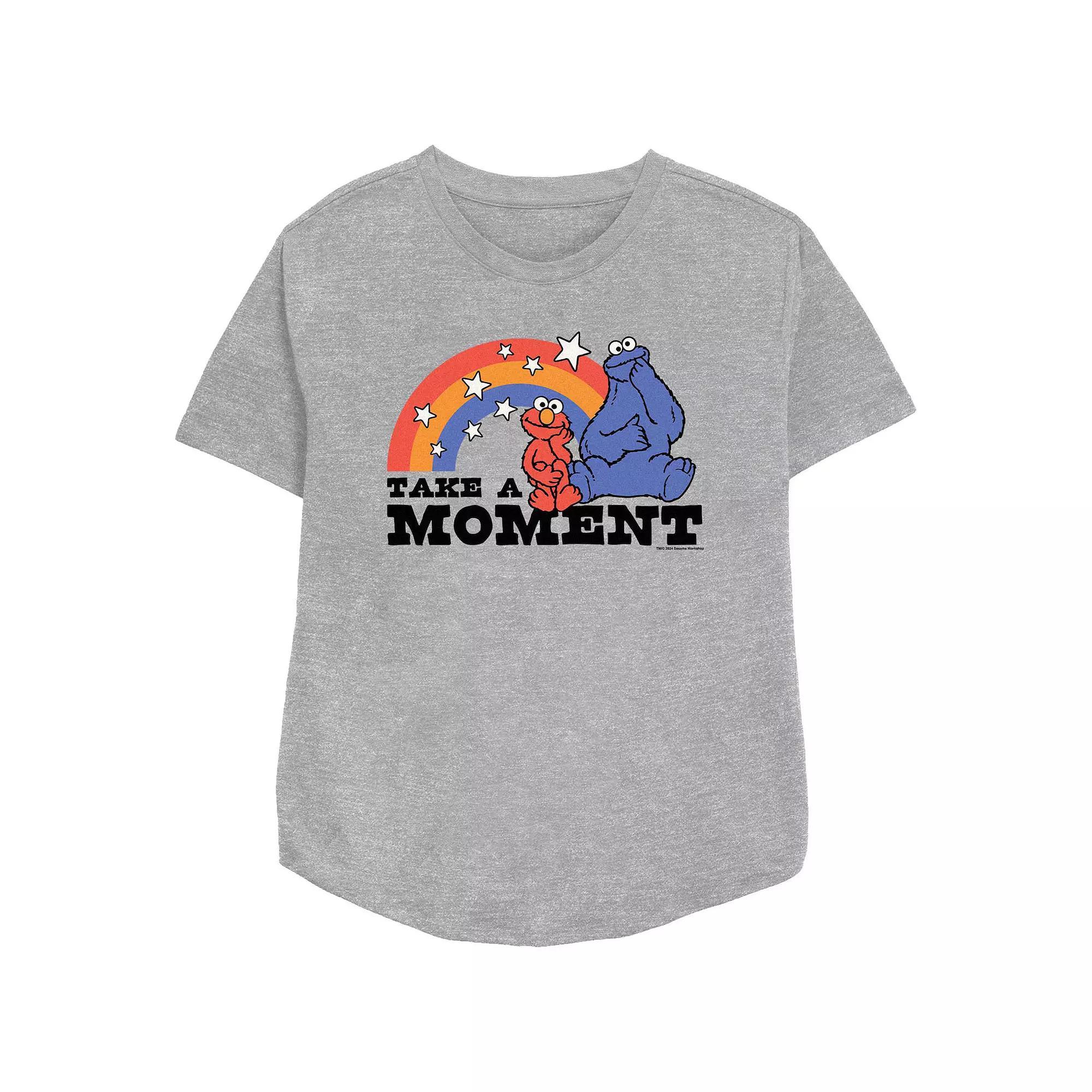 Women's PBS Kids Sesame Street Take A Moment Graphic Tee,  Product Image