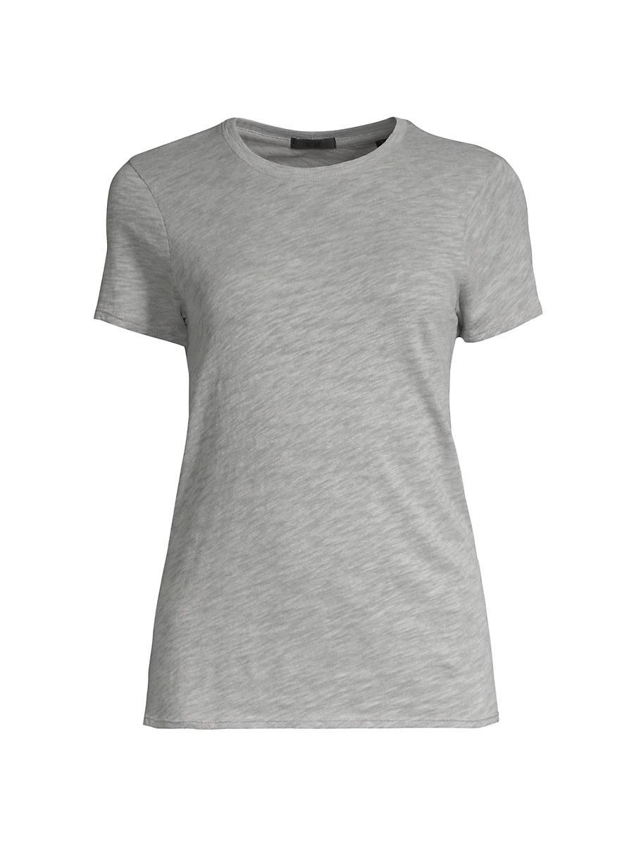 Womens Schoolboy Slub Jersey T-Shirt Product Image