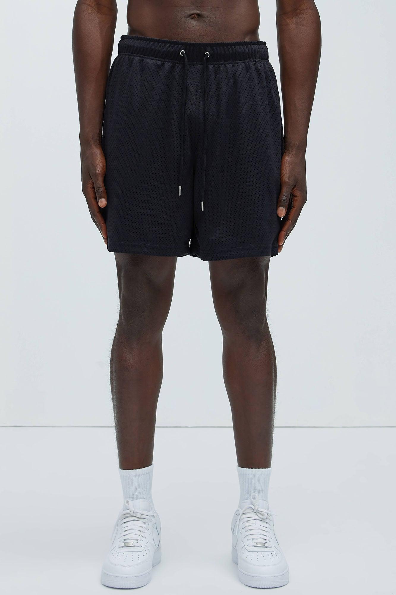 Ronnie Mesh Shorts - Black Product Image