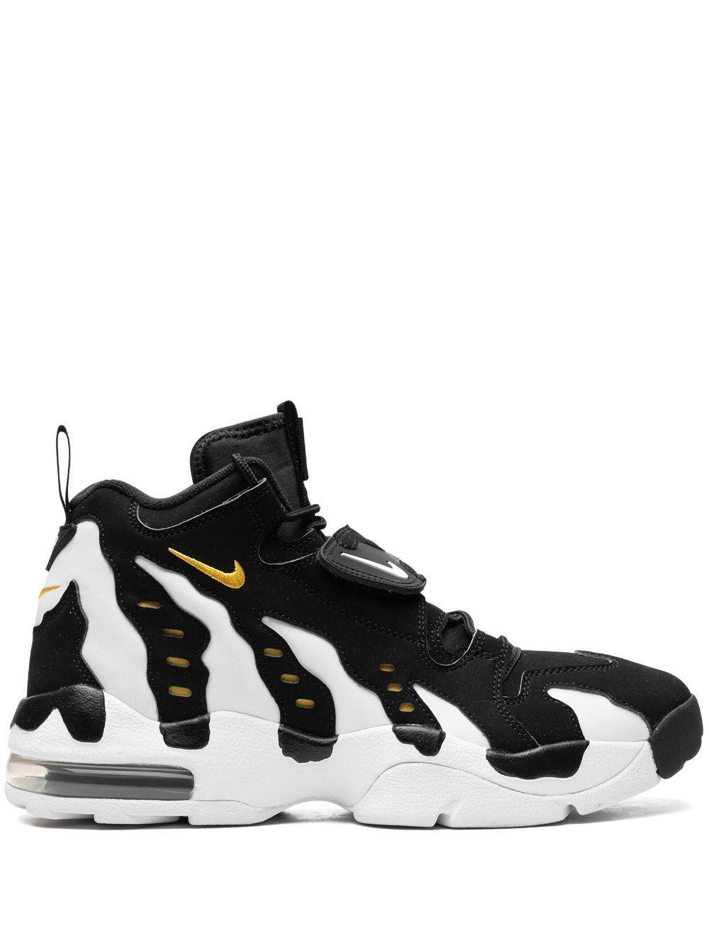 NIKE Air Dt Max '96 "black Varsity Maize" Sneakers In Black/white/varsity Maize Product Image