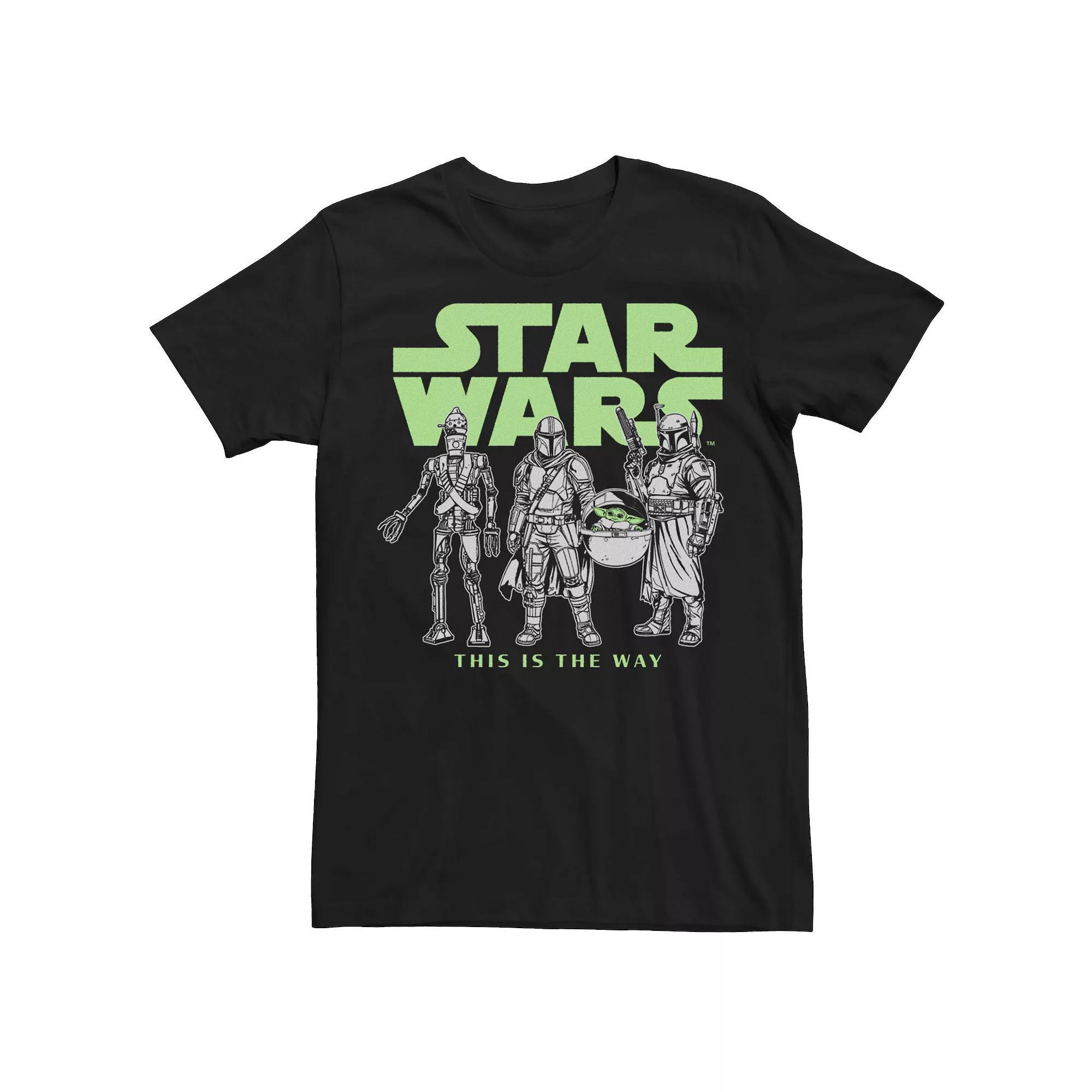 Men's Star Wars The Mandalorioan Mandalorian Forces Logo Tee,  Product Image