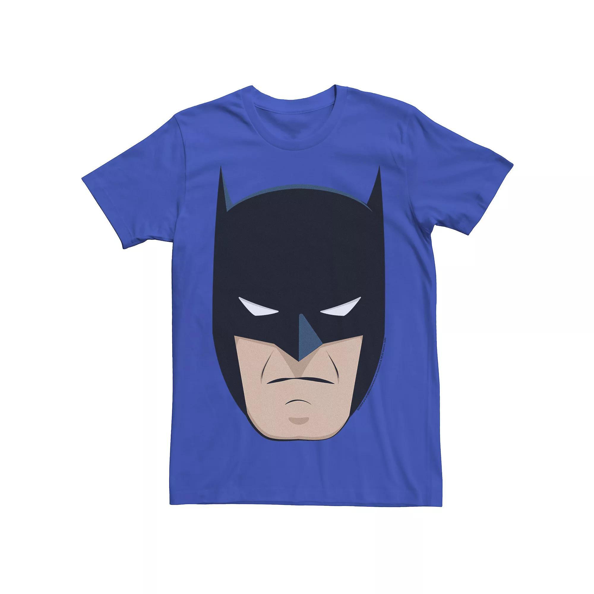 Men's DC Fandome Batman Big Face Tee, Size: XS, Royal Product Image