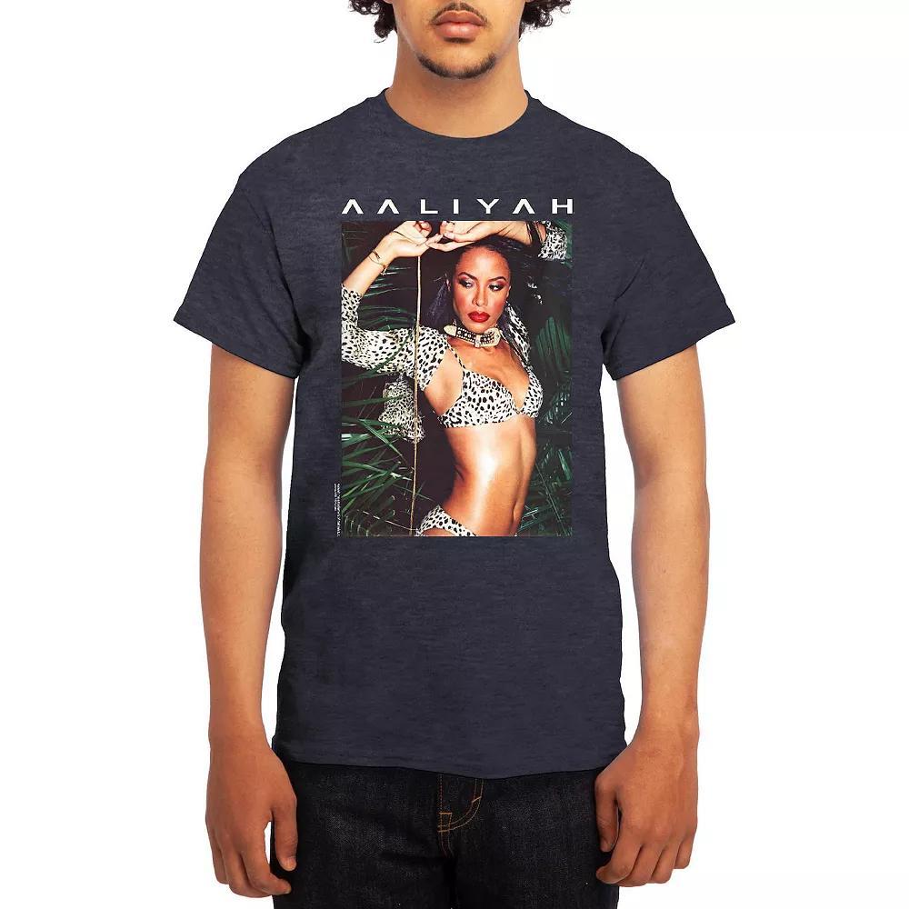 Mens Aaliyah Tee Grey Lt Blue Product Image