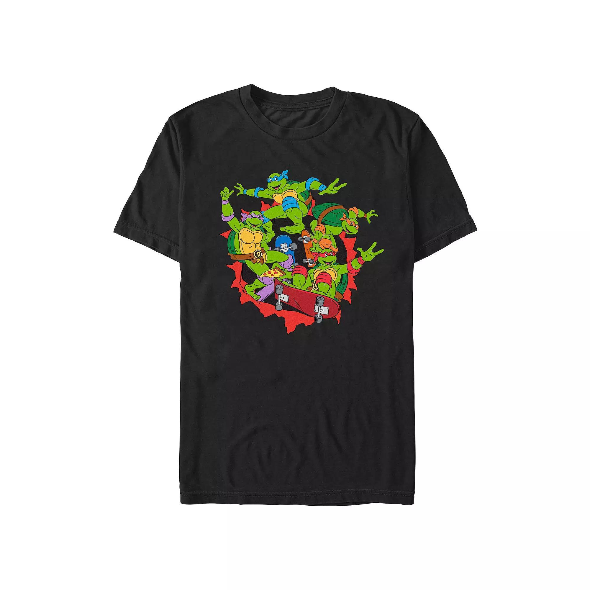 Men's Teenage Mutant Ninja Turtles Crazy Skaters Graphic Tee,  Product Image