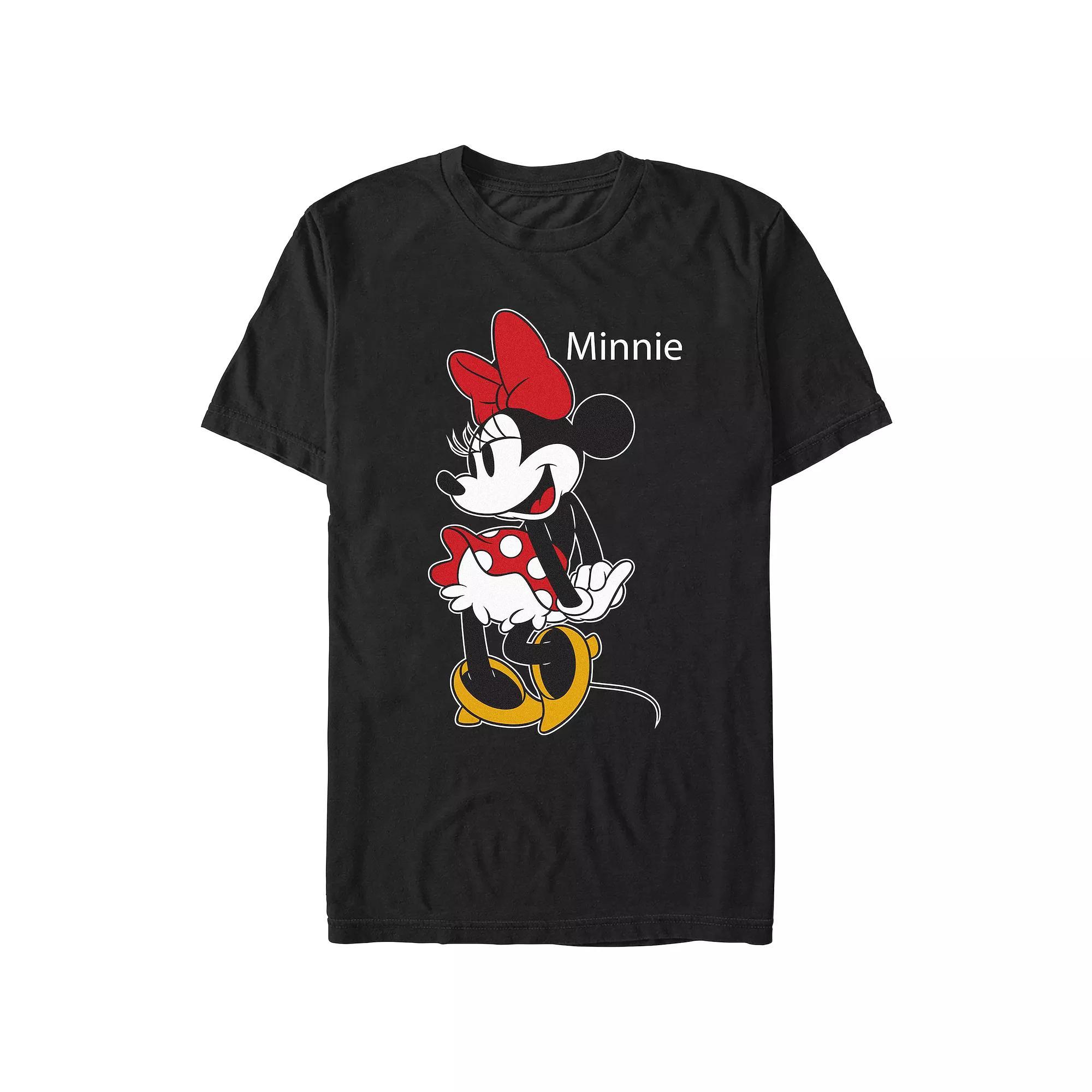 Disney's Minnie Mouse Cute Pose Juniors' Graphic Tee, Women's,  Product Image