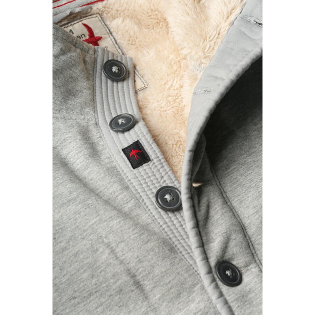 Superfleece Mock Lt Grey Product Image