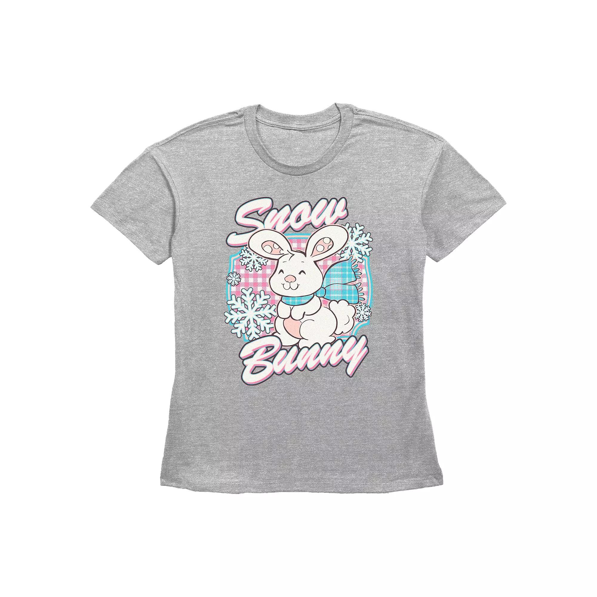 Women's Strawberry Shortcake Snow Bunny Graphic Tee,  Product Image