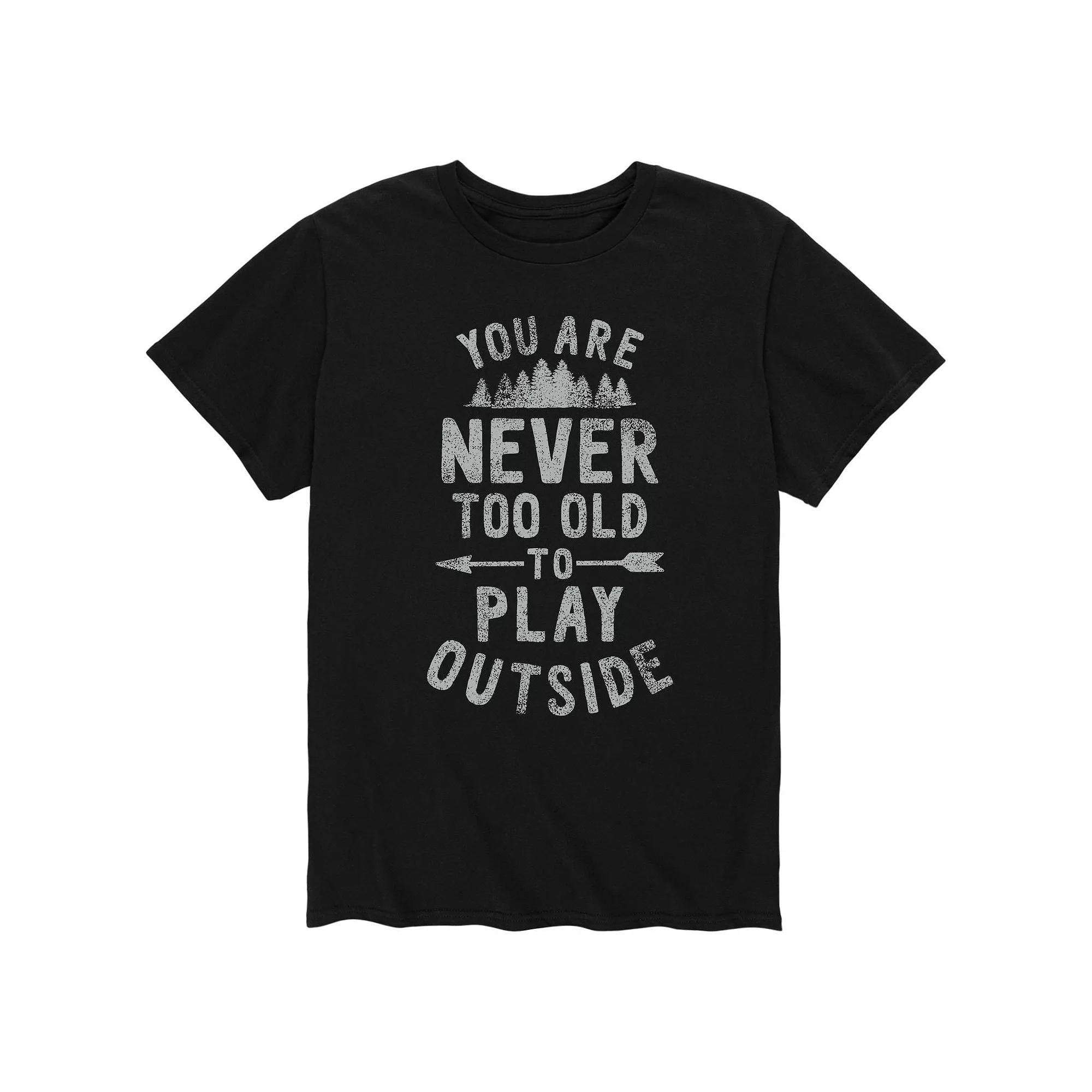 Men's You Are Never Too Old Tee,  Product Image