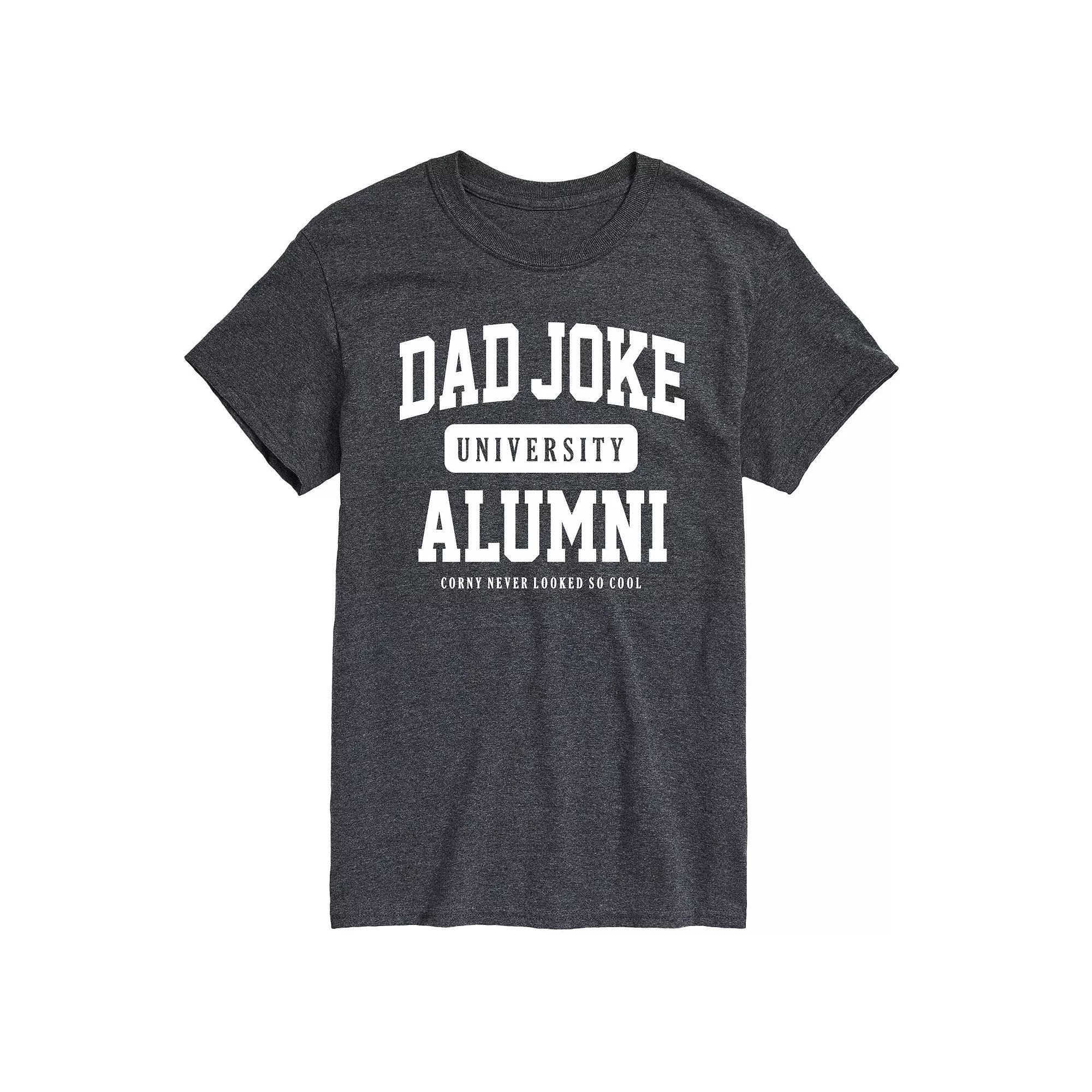 Big & Tall Dad Joke University Graphic Tee, Men's,  Product Image