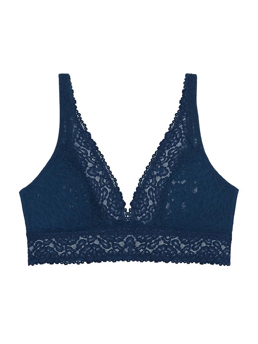 Womens Stretch Lace Plunge Bra Product Image