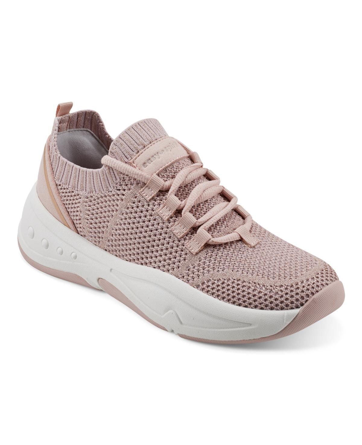 Easy Spirit Power Knit Womens Sneakers Pink Purple Product Image