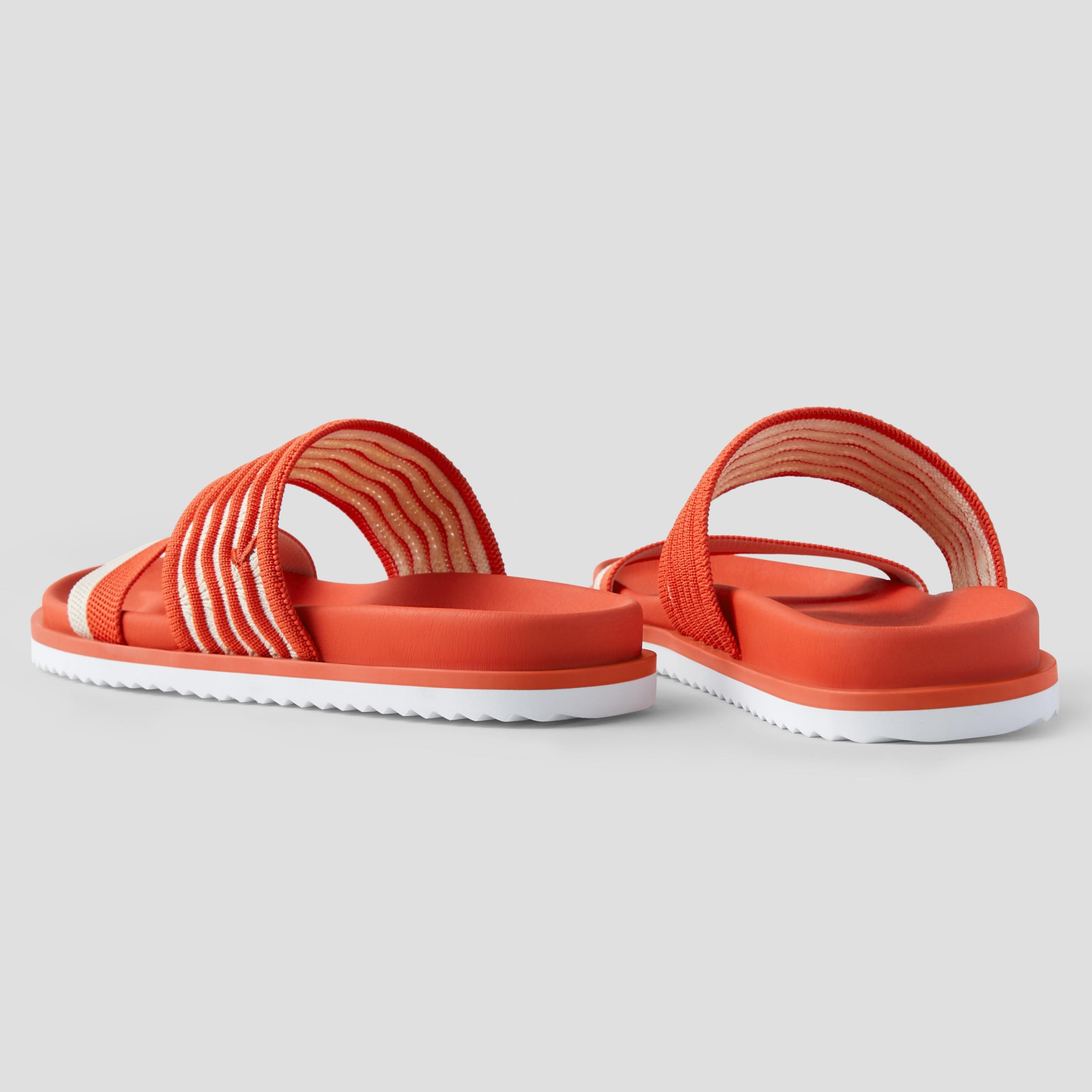 Double Straps Slide Sandals (Naina) Product Image