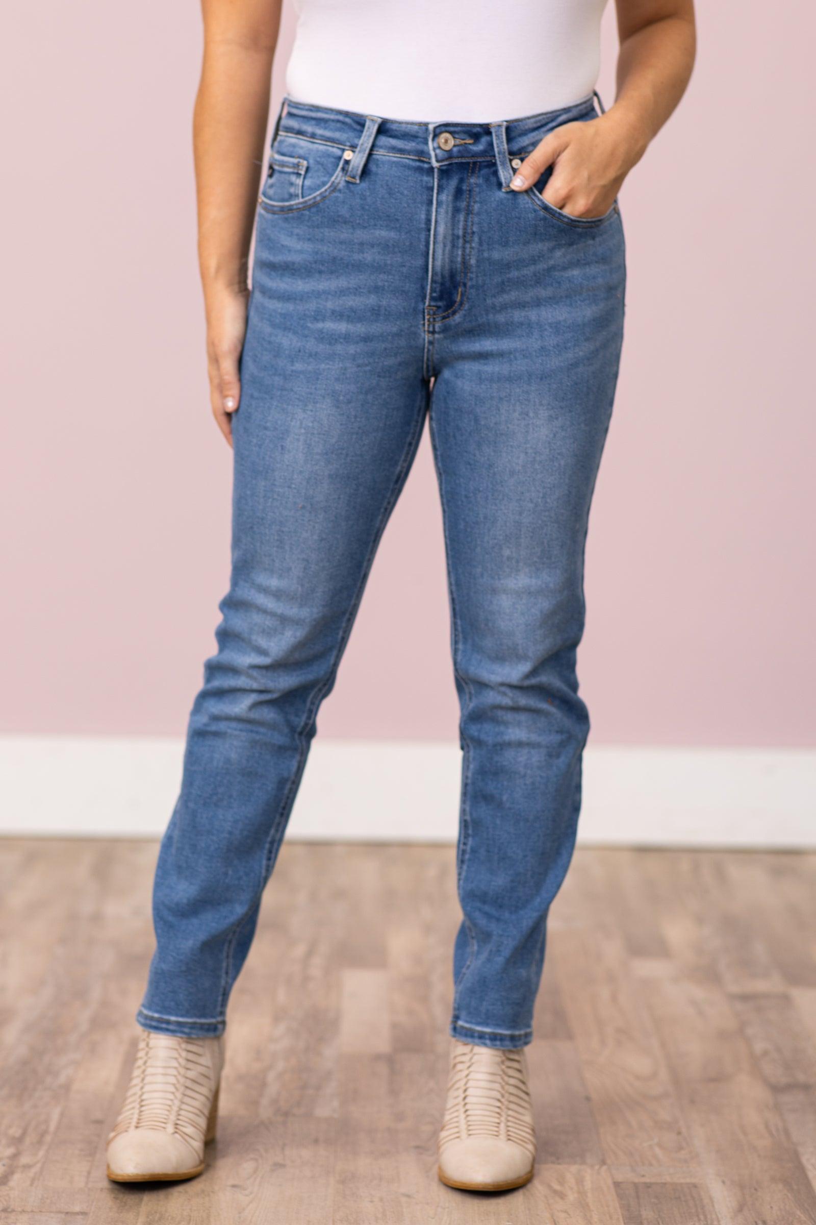 KanCan High Rise Slim Straight Jeans Product Image