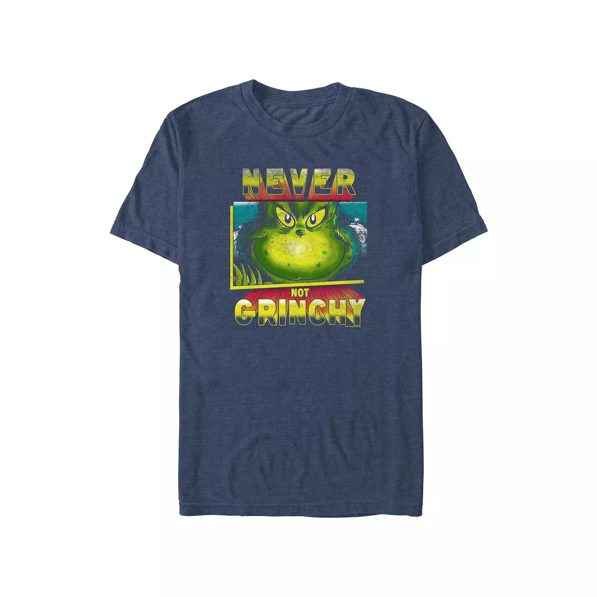 Big & Tall Dr. Seuss Never Not Grinchy Graphic Tee, Men's,  Product Image