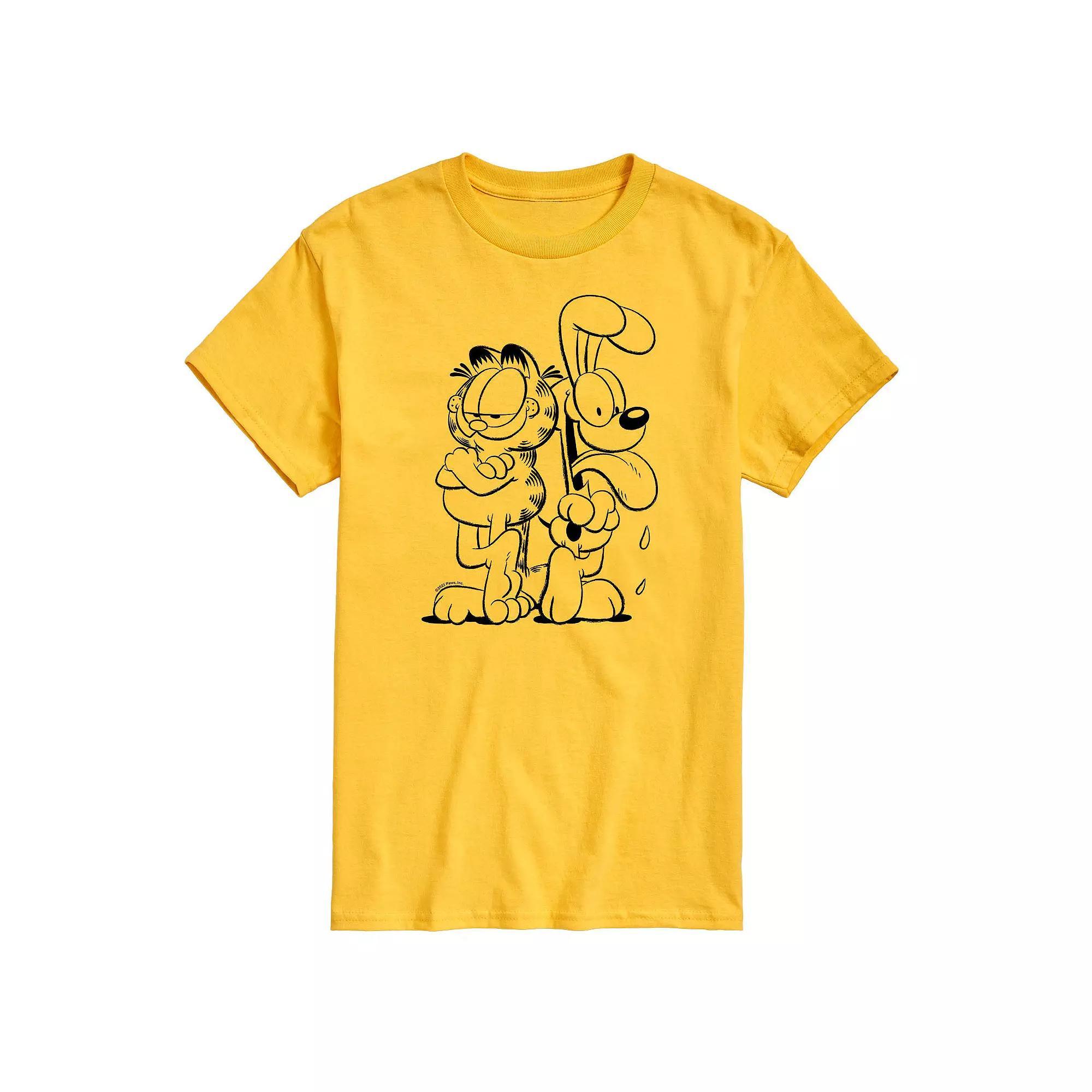 Men's Garfield And Odie Graphic Tee,  Product Image