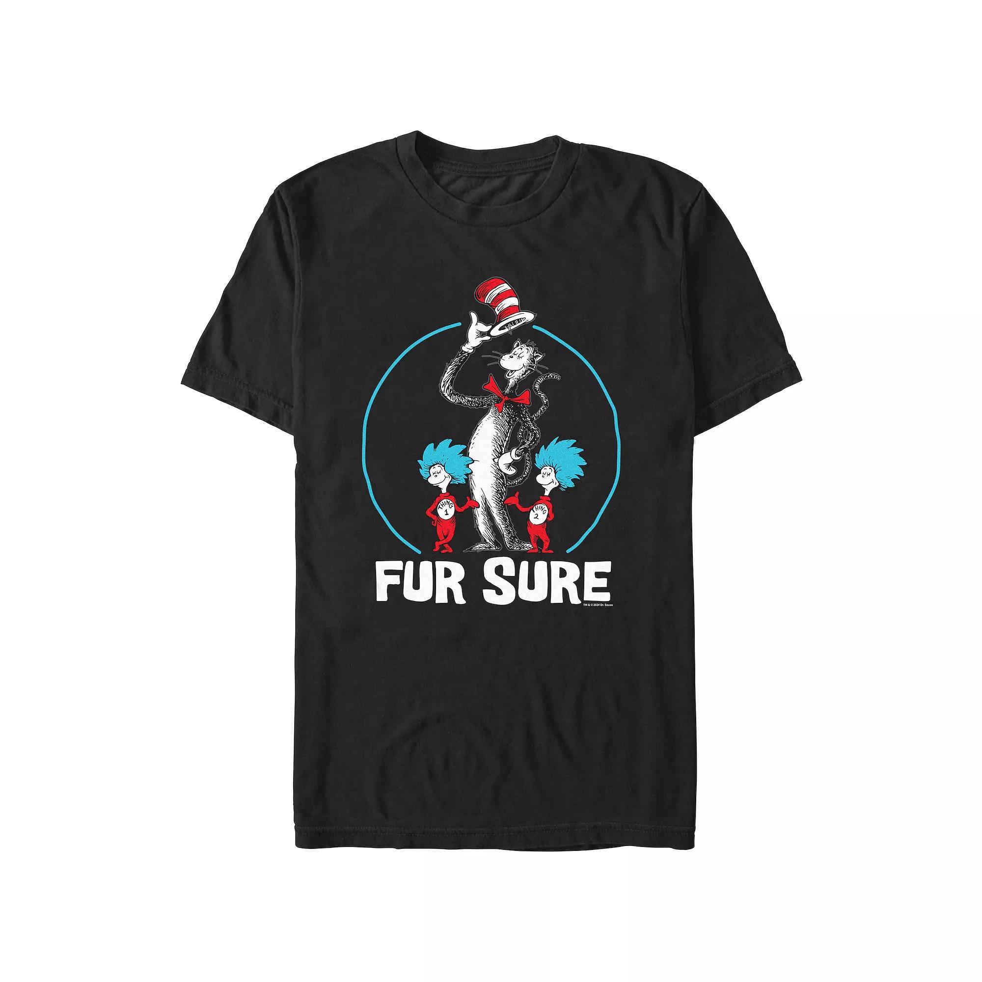 Men's Dr. Seuss Fur Sure Graphic Tee,  Product Image