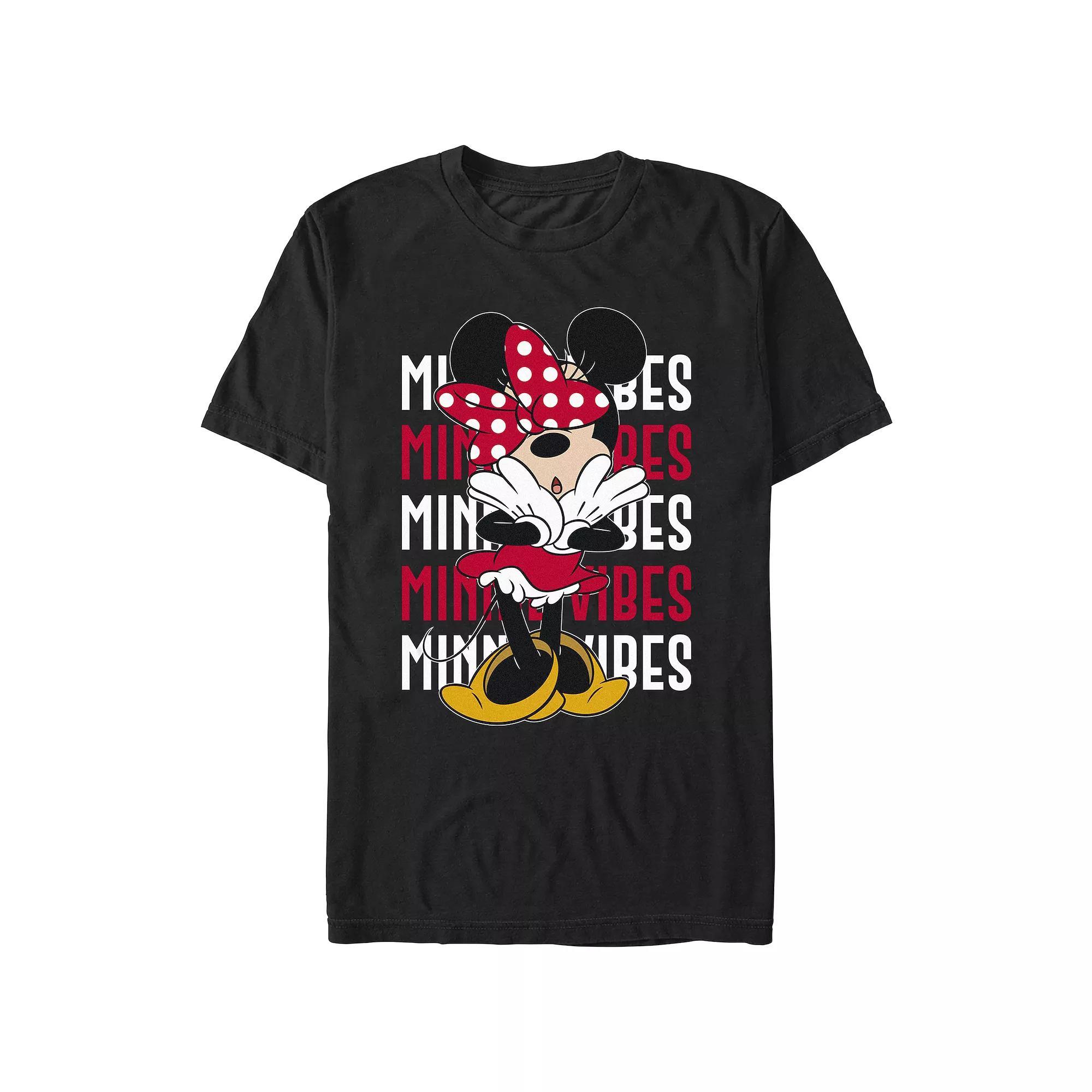 Disney's Minnie Mouse Vibes Juniors' Graphic Tee, Women's,  Product Image