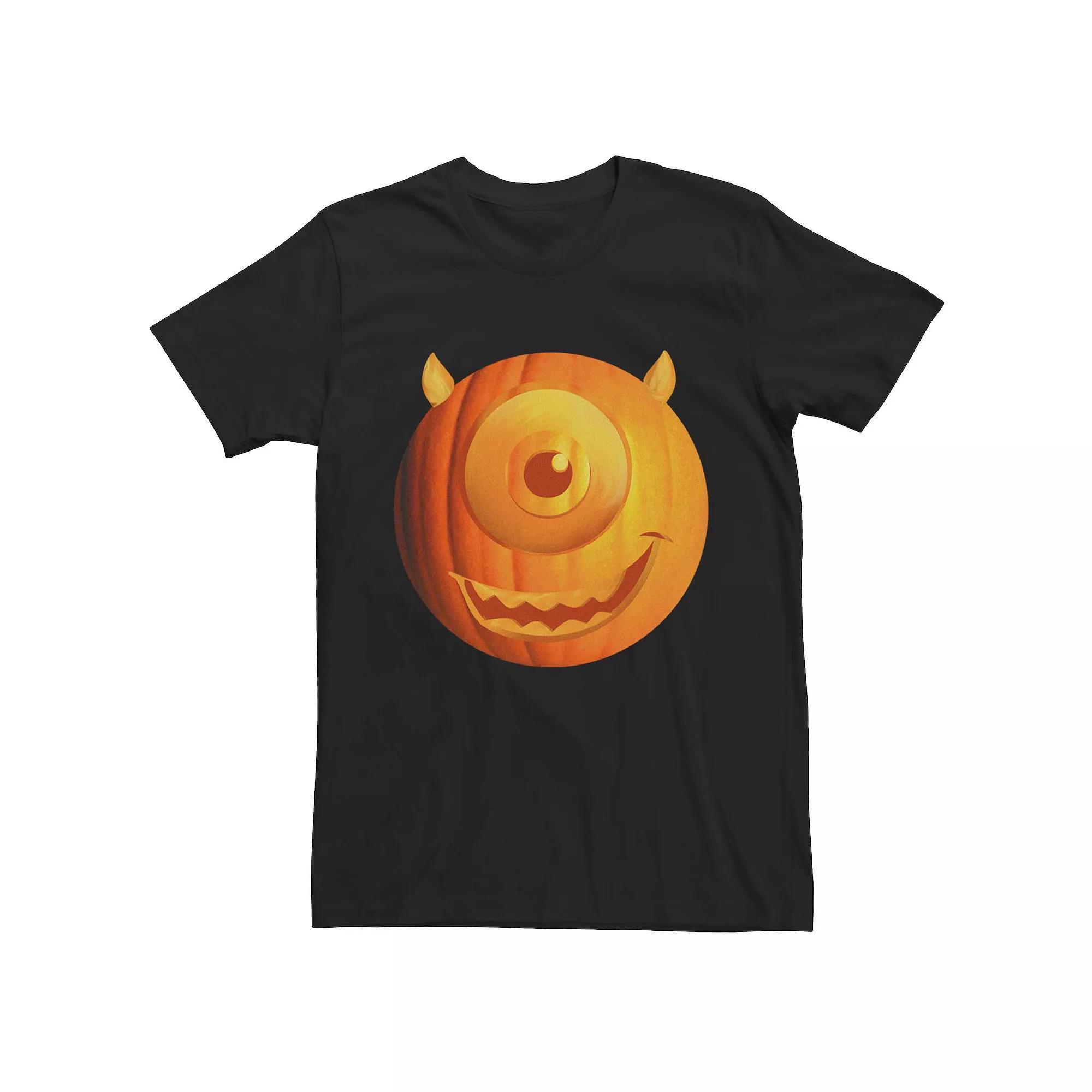 Men's Monsters University Mike Pumpkin Face Tee,  Product Image