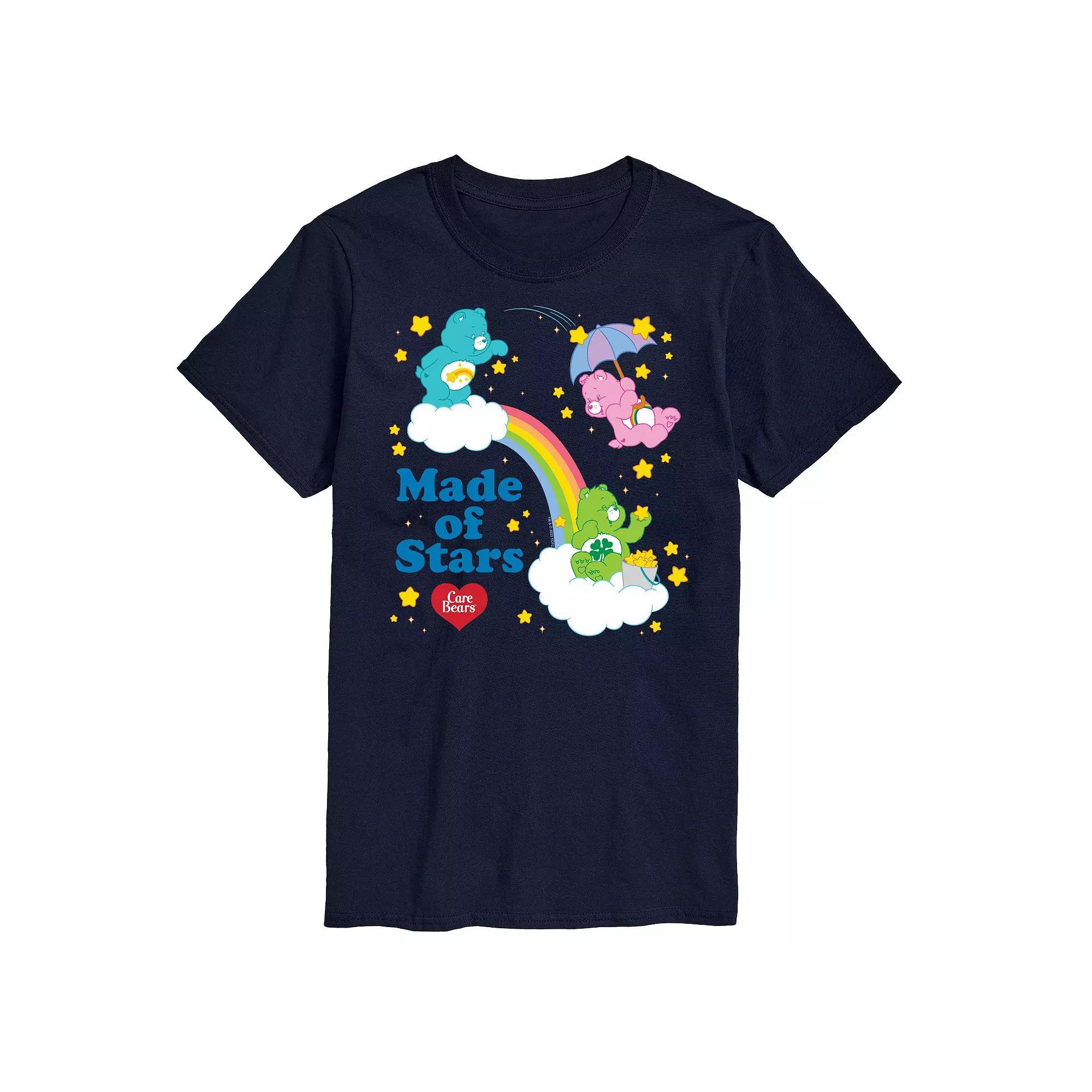 Big & Tall Care Bears Made Of Stars Graphic Tee, Men's, Size: 3XL Tall, Blue Product Image