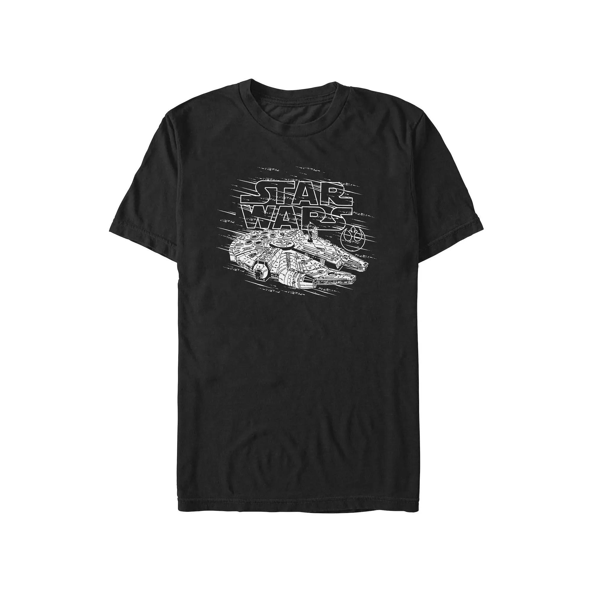 Disney's Mickey Mouse Men's USA Flag Print Graphic Tee,  Product Image