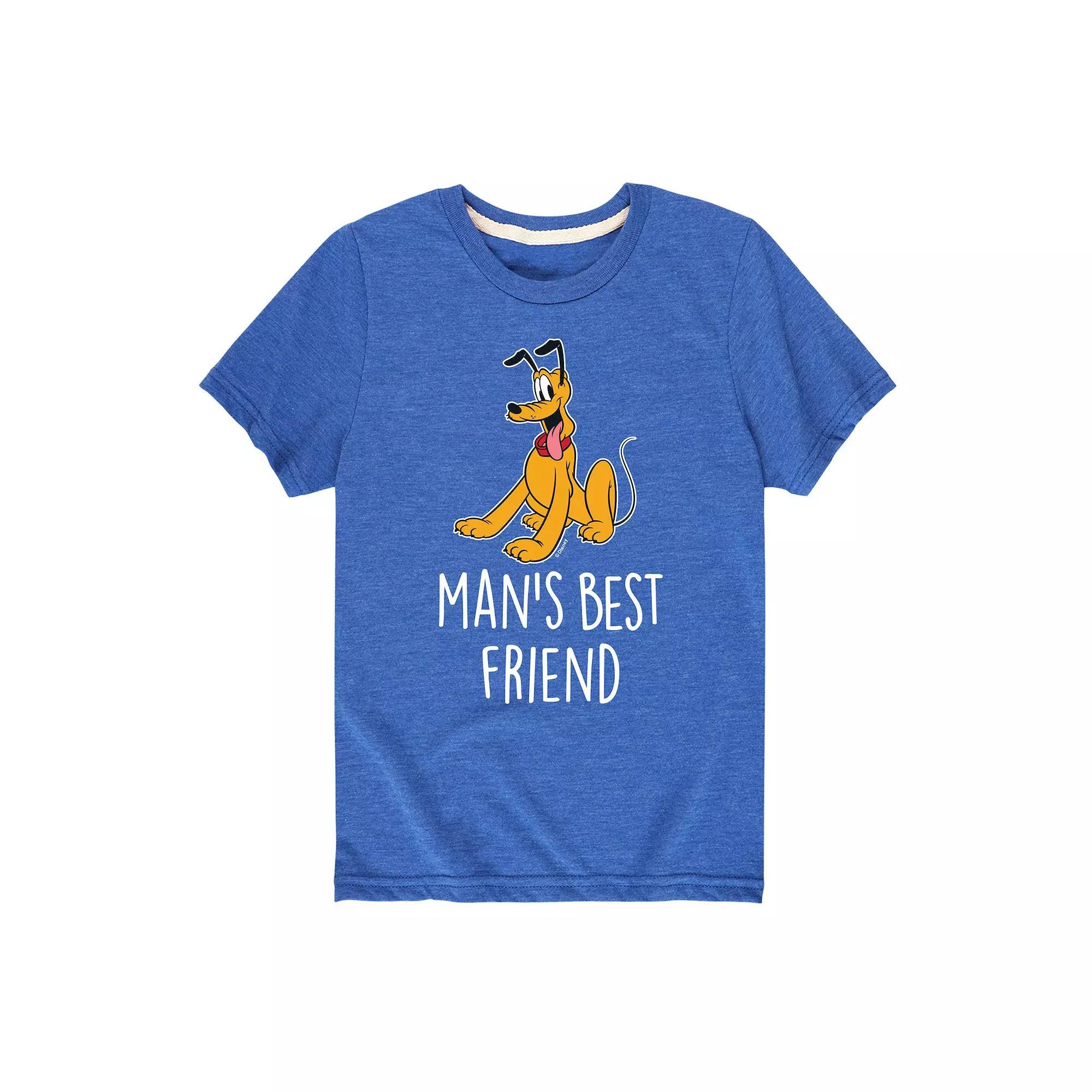 Disney's Mickey Mouse & Friends Pluto Boys 8-20 Man's Best Friend Graphic Tee, Boy's,  Product Image