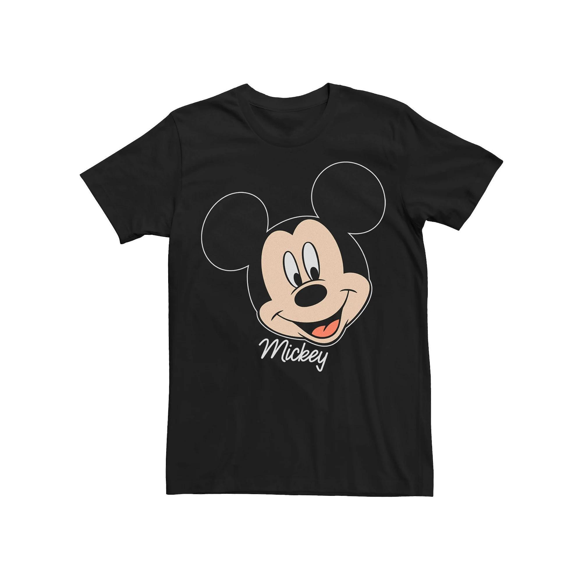 Disney's Mickey Mouse Men's Smile Face Portrait Tee,  Product Image