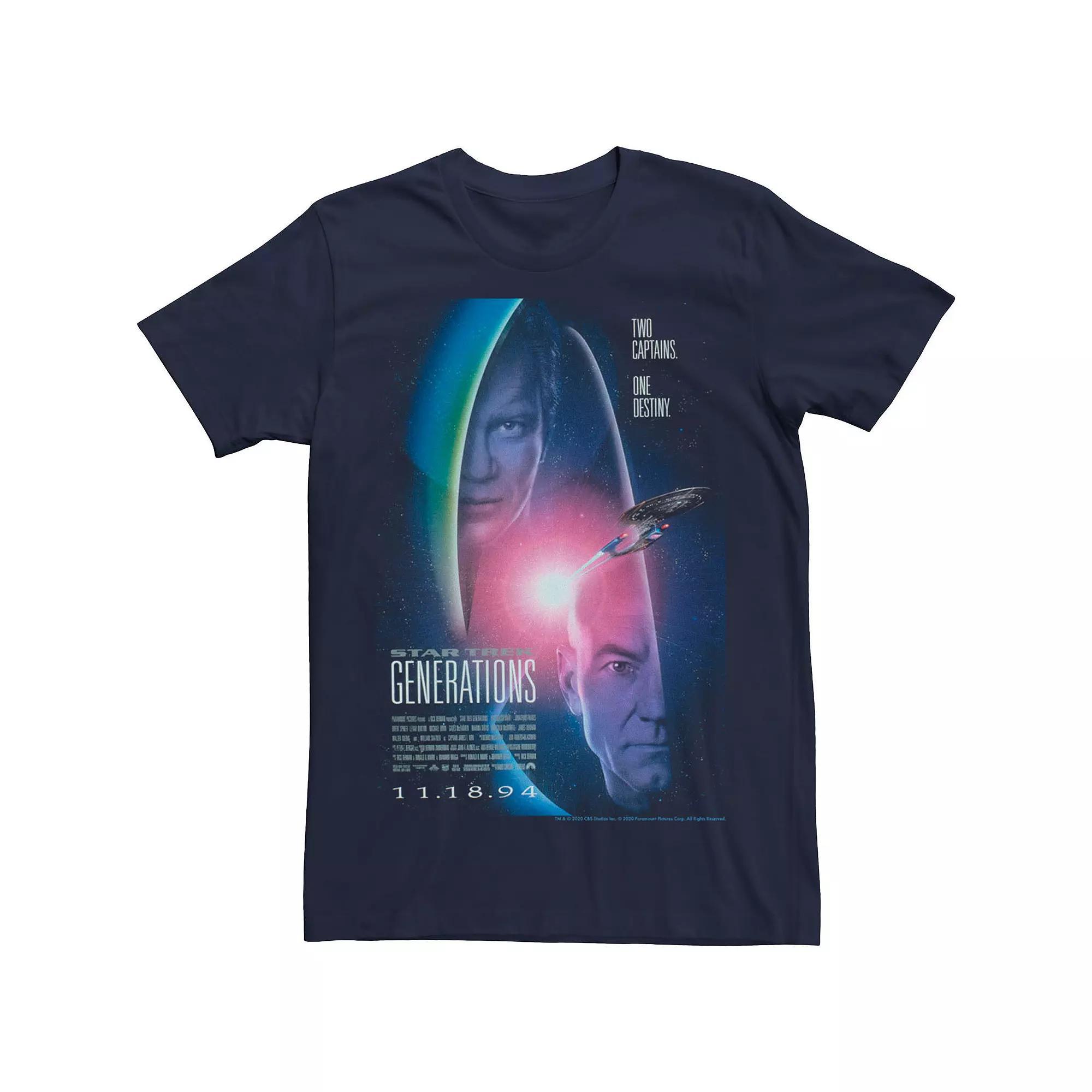 Men's Star Trek Generation Poster Tee,  Product Image