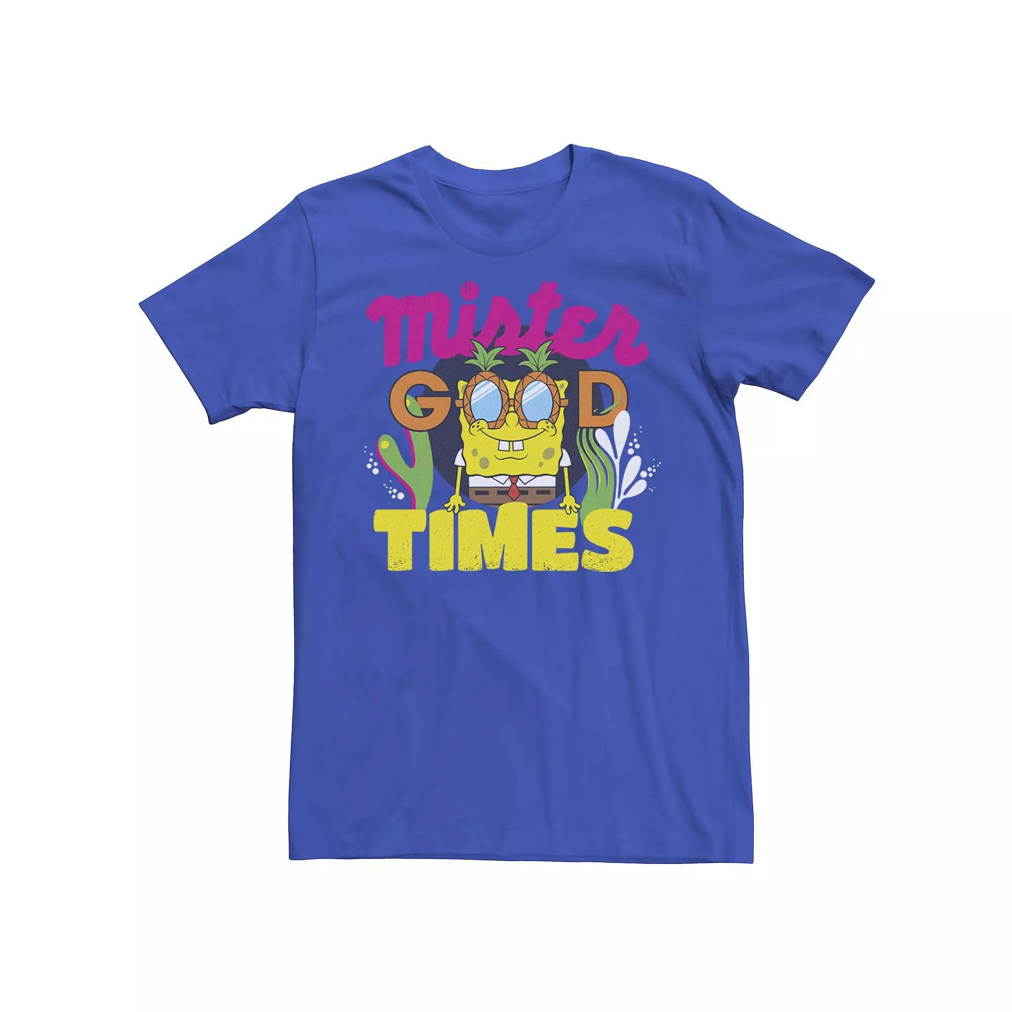 Men's Spongebob Mister Good Times Portrait Tee,  Product Image