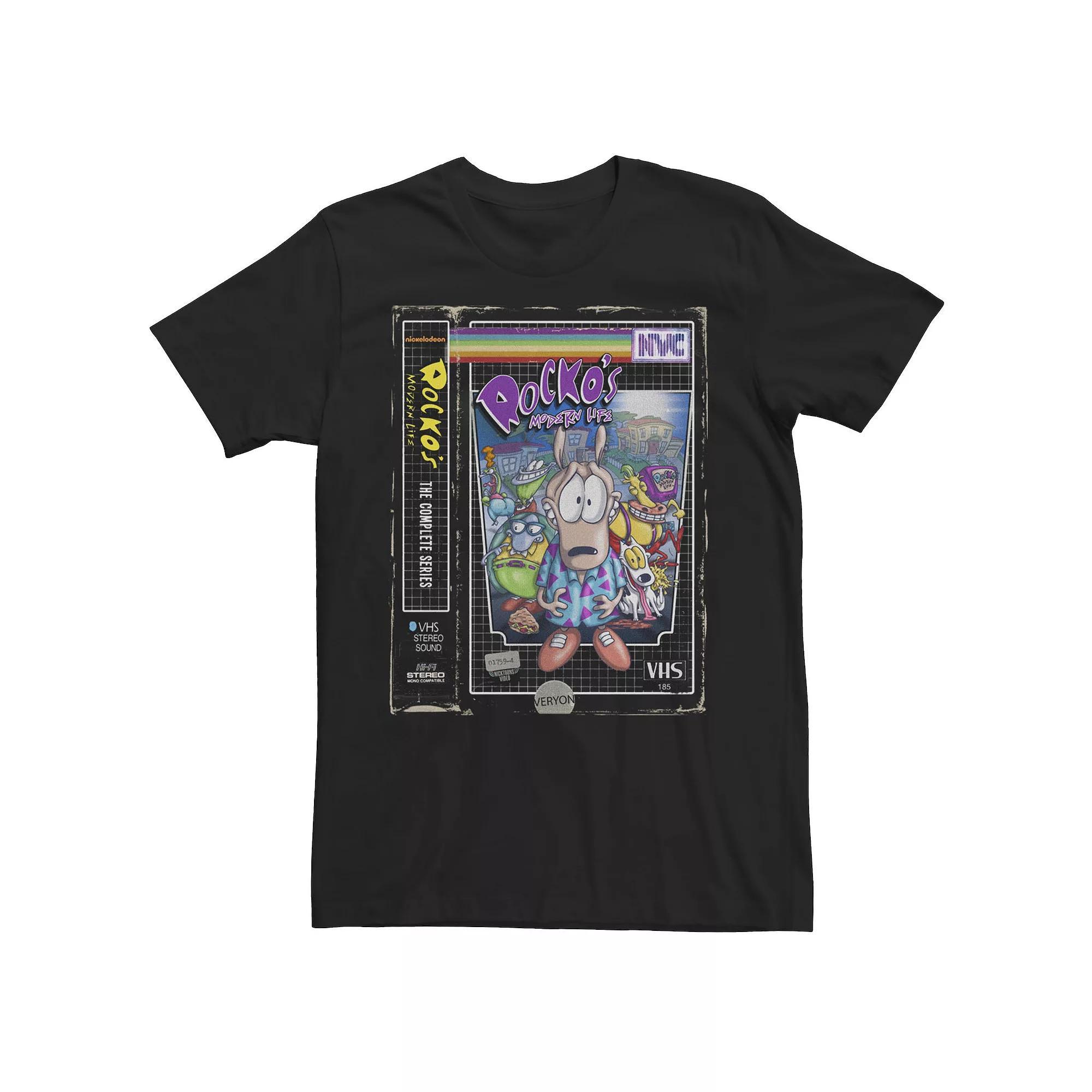 Men's Rocko's Modern Life VHS Box Tee,  Product Image