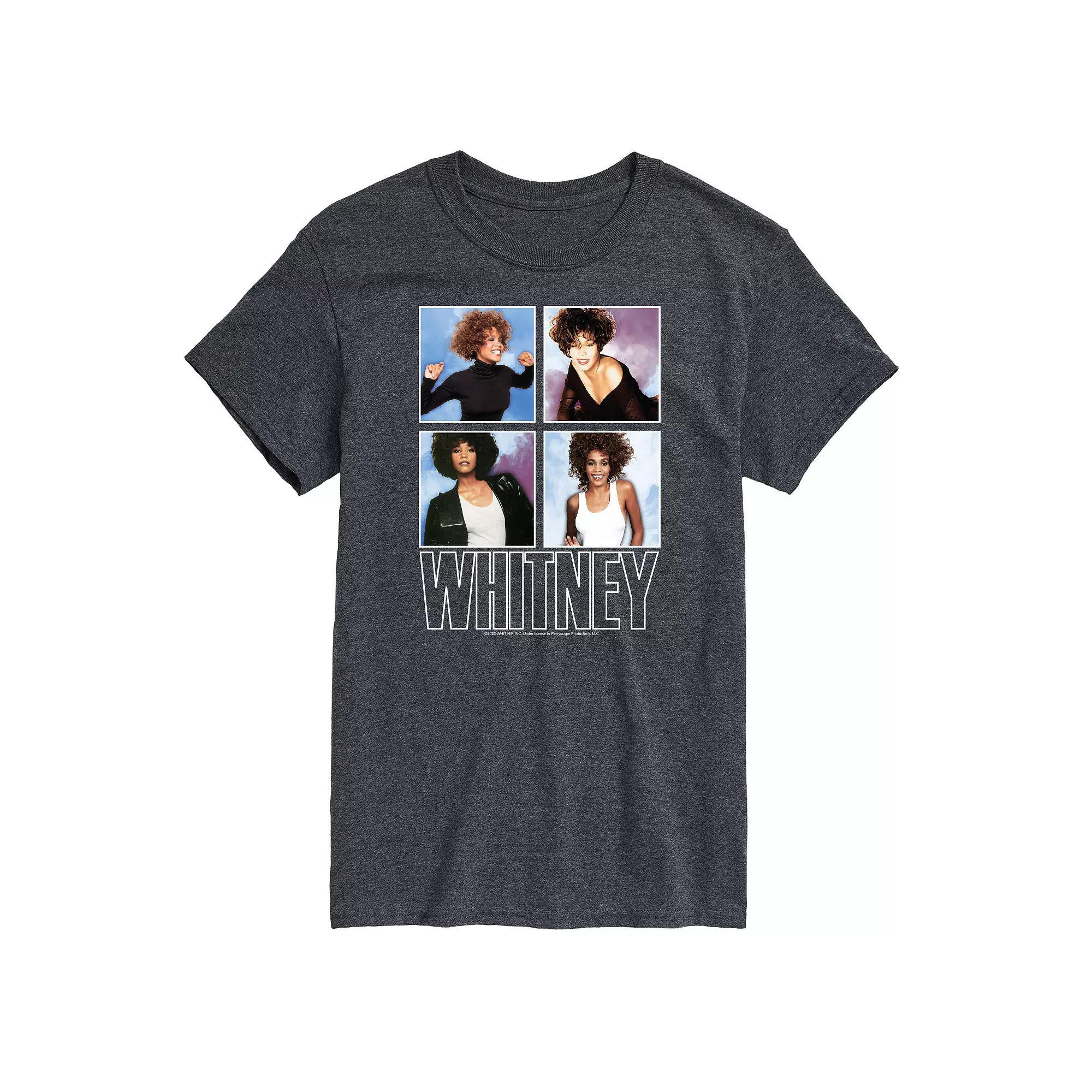 Big & Tall Whitney Houston Tee Tee, Men's,  Product Image