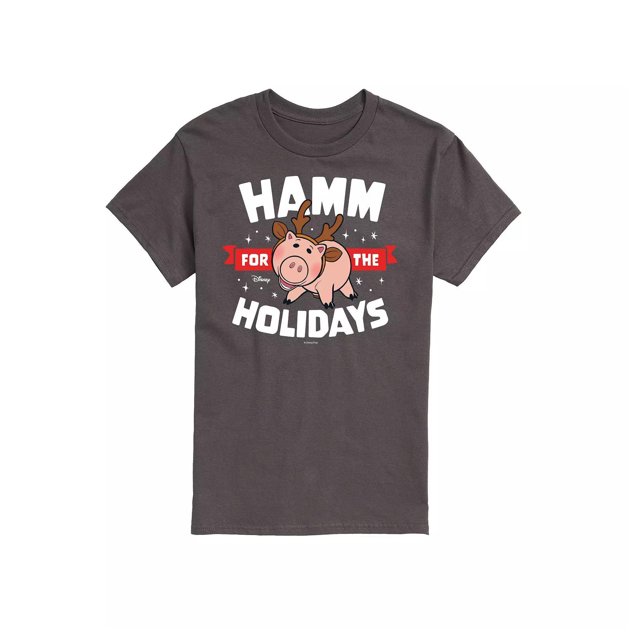 Disney / Pixar's Toy Story Hamm Men's Holidays Graphic Tee,  Product Image