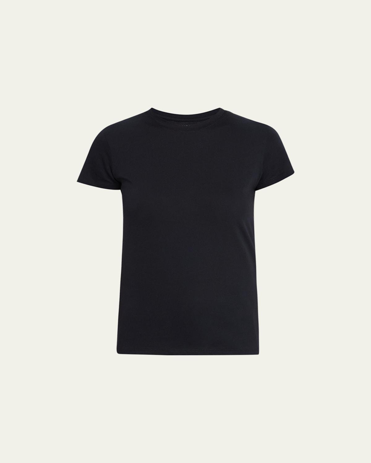 Womens Cotton Crewneck T-Shirt Product Image