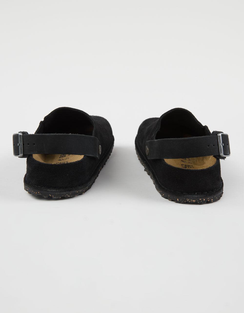 BIRKENSTOCK Lutry Premium Suede Mens Clogs Product Image